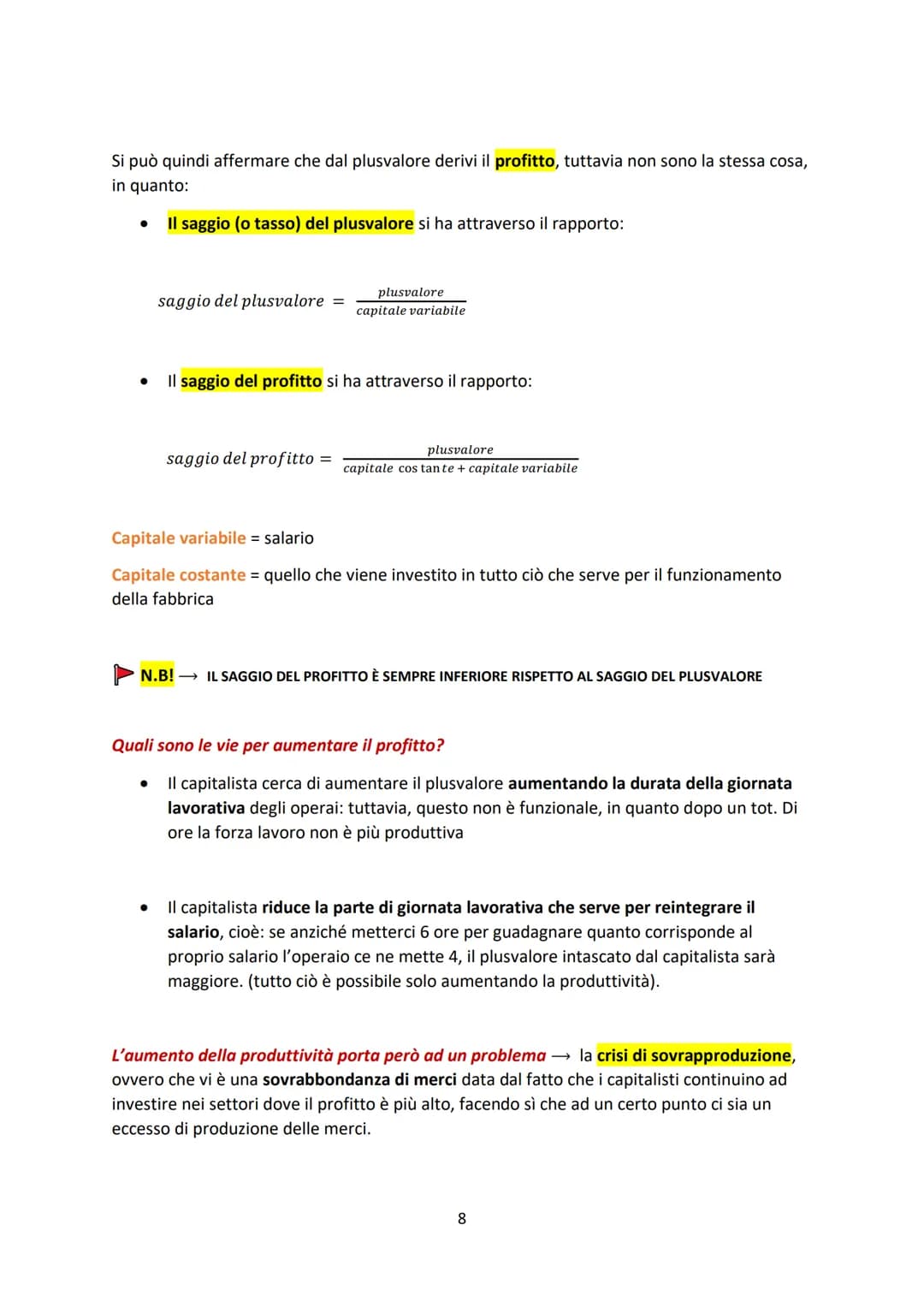 Karl Marx
I caratteri fondamentali del suo pensiero
1. Fornisce un'analisi globale della società e
della storia: infatti, non essere ritenut