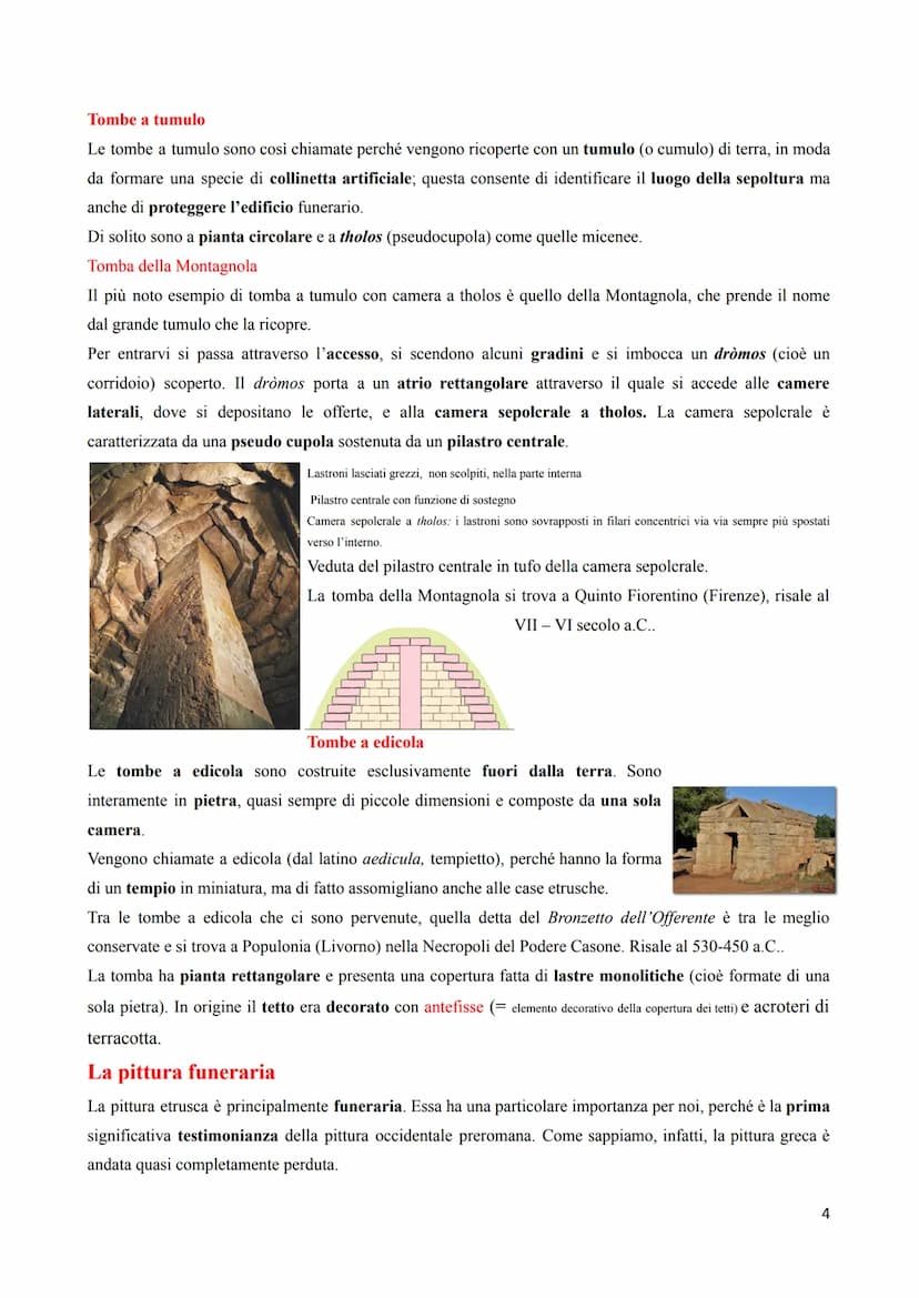 L'ARTE IN ITALIA. GLI ETRUSCHI
I primi abitanti della penisola italica, nel 1000 a.C., sono i Liguri, i Veneti, i Villanoviani e gli Italici