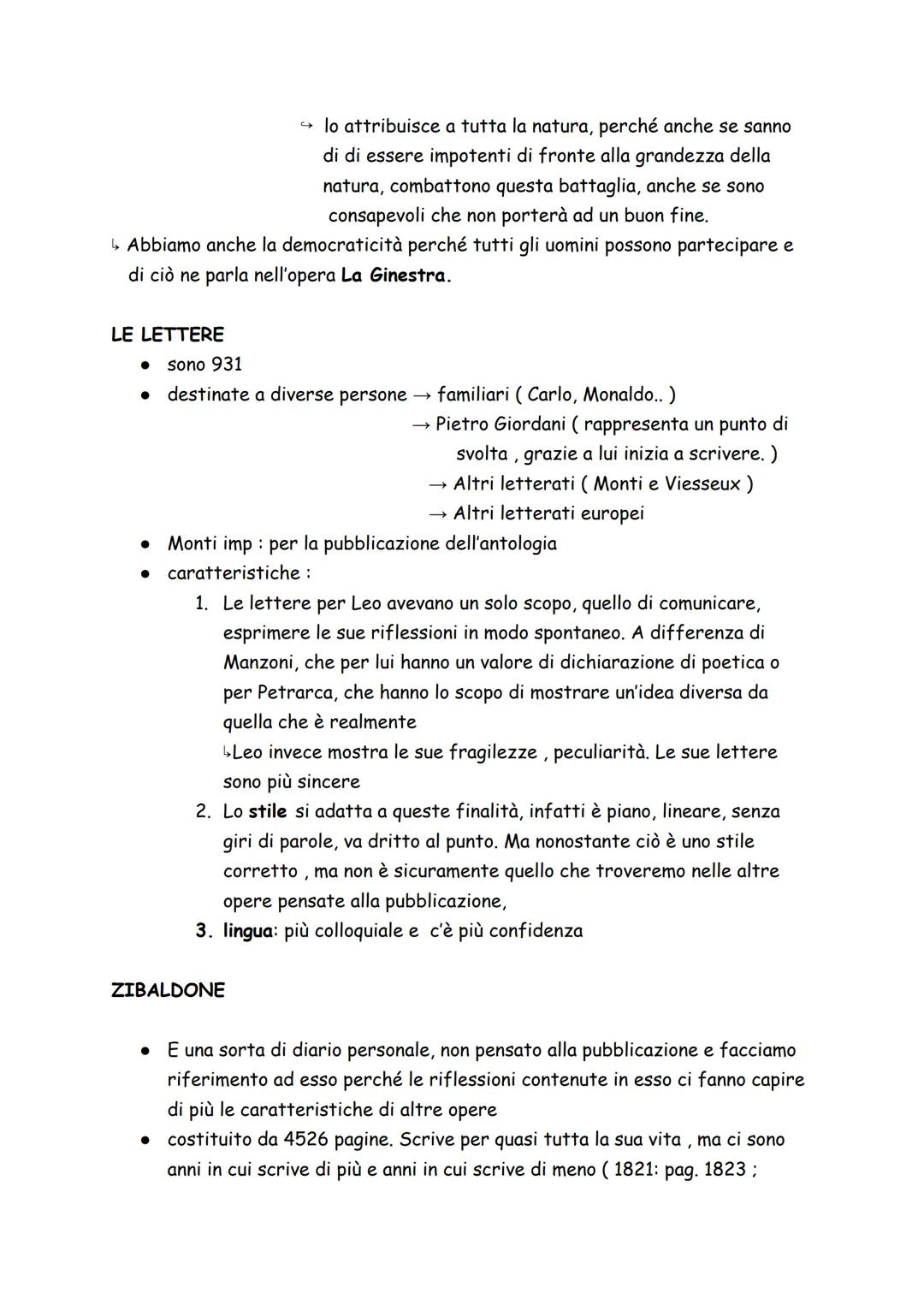 Il pensiero Leopardiano
1808-16→ Anni di studio matto e disperatissimo
Anni in cui studia erudizione (amplia il suo bagaglio di conoscenza) 