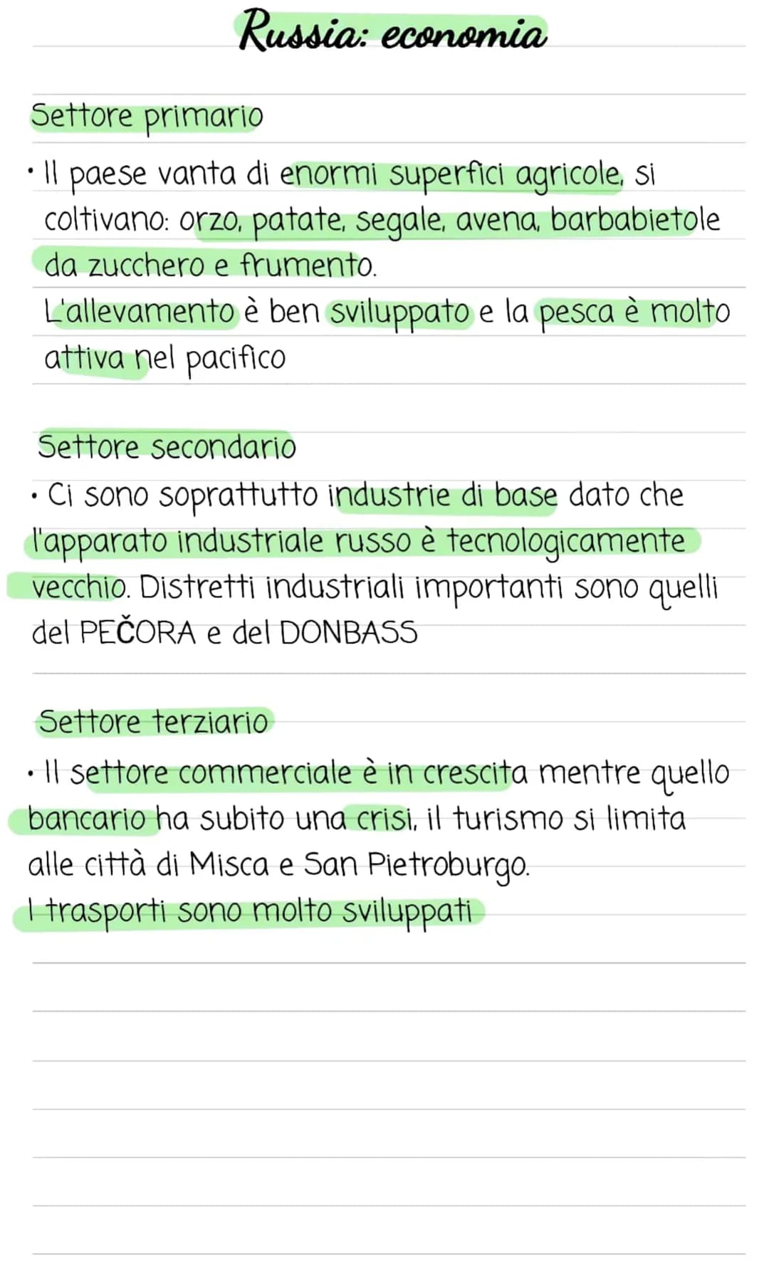 .
Territorio e ambiente russo
La Russia è estesa su due continenti: Europa e Asia
t
•La Russia europea si estende ad ovest degli Urali
• La 