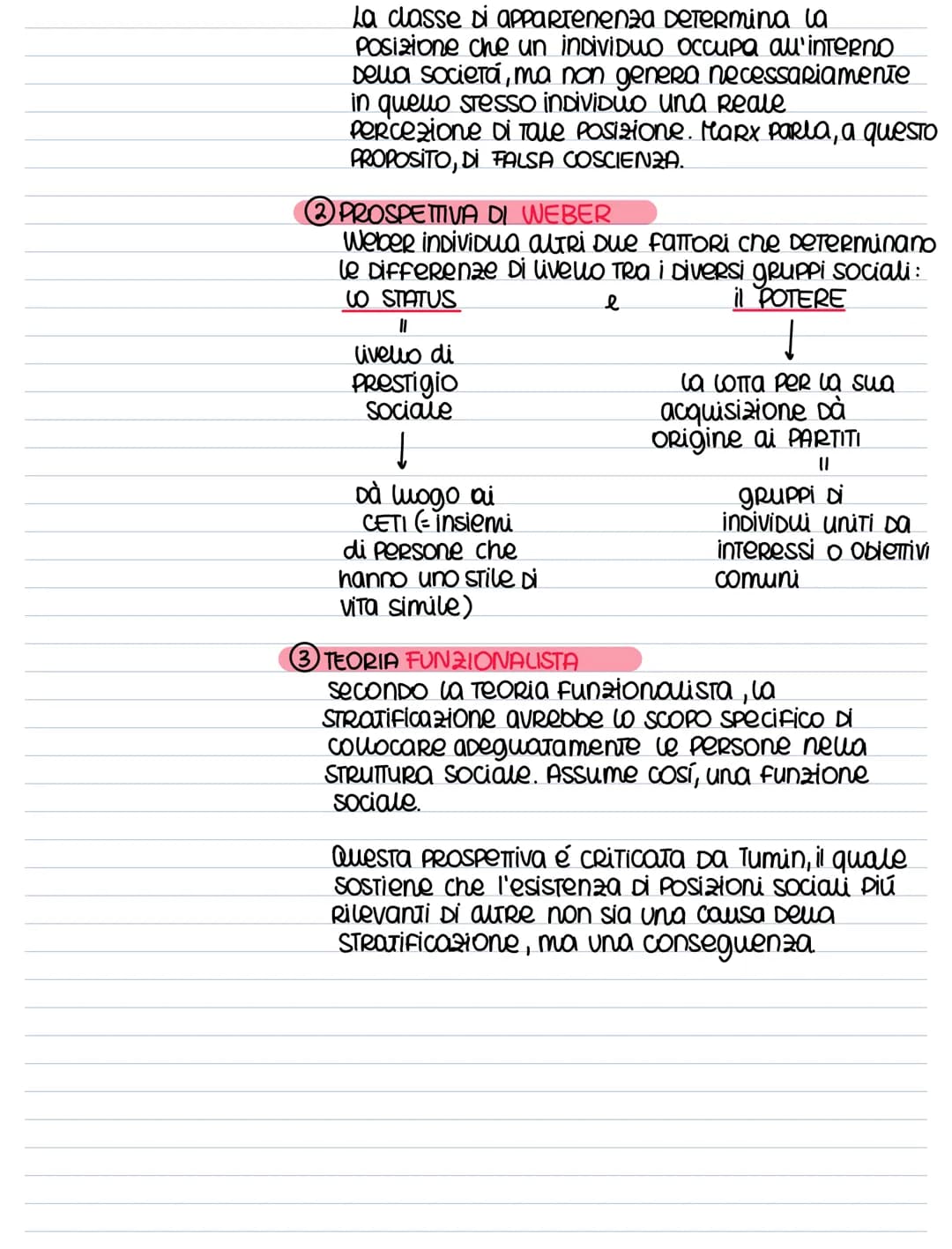 - Unita 13 ²
UNA DEFINIZIONE DI "STRATIFICAZIONE SOCIALE
STRATIFICAZIONE SOCIALE = PResenza, all'interno Dewa Societá, Di una
molteplicita D