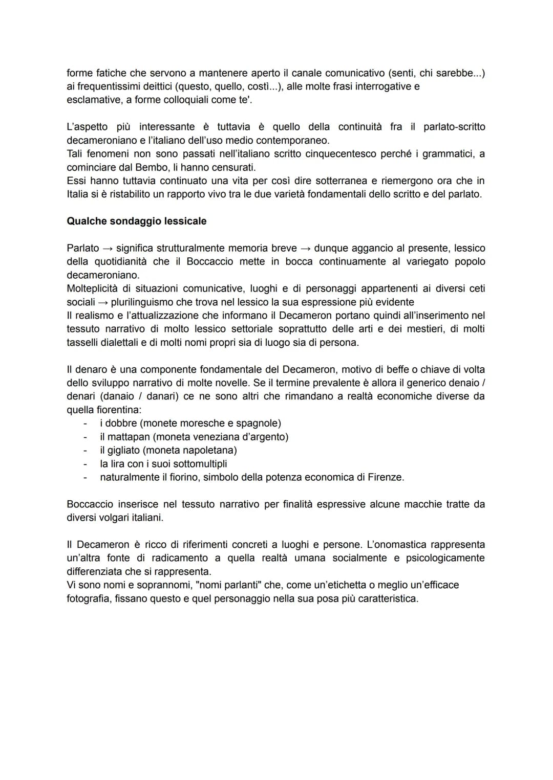 Giovanni Boccaccio
Nella sua opera più importante, il "Decameron" convivono due direttrici:
linea borghese → attenta alla realtà concreta, a