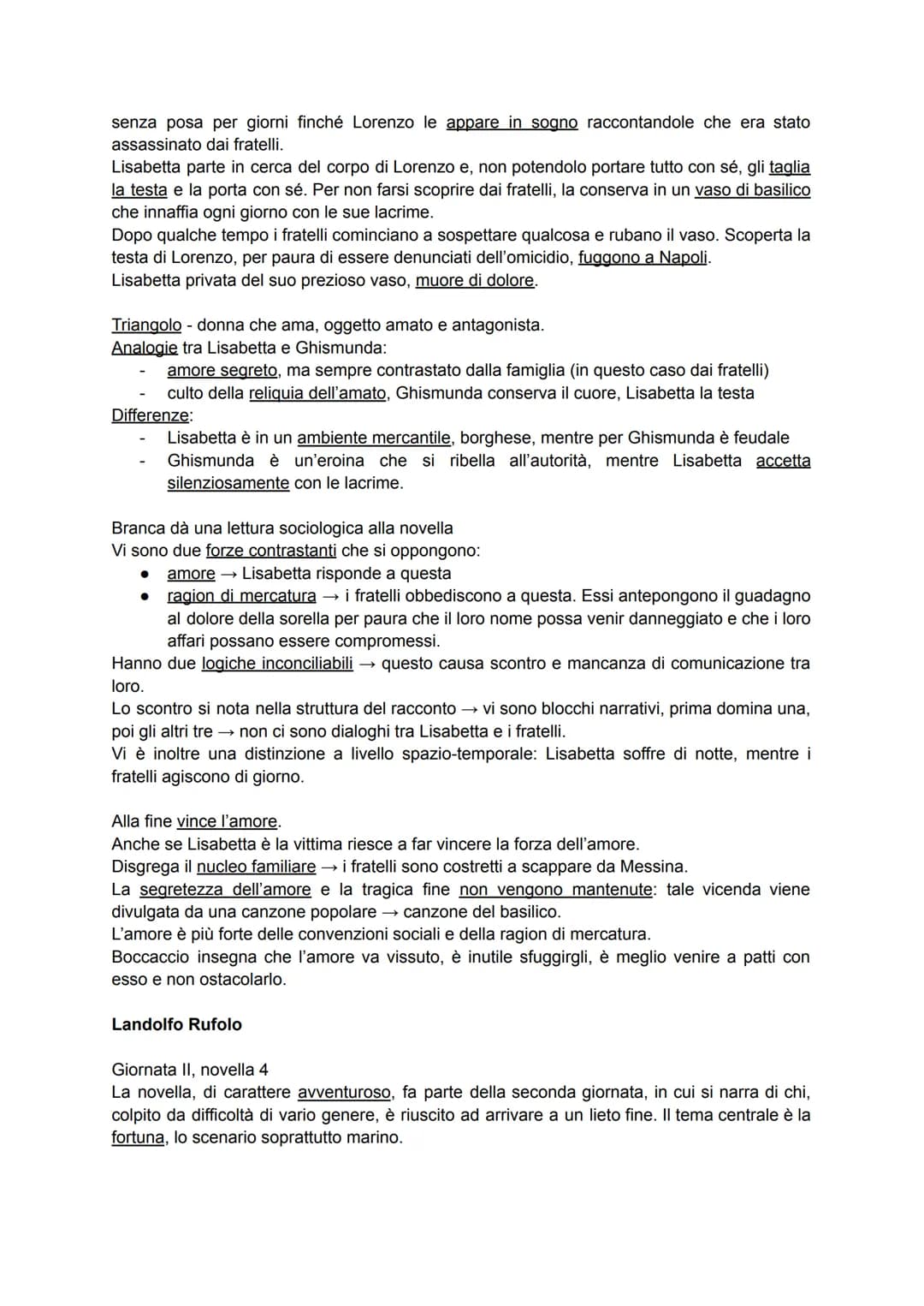 Giovanni Boccaccio
Nella sua opera più importante, il "Decameron" convivono due direttrici:
linea borghese → attenta alla realtà concreta, a