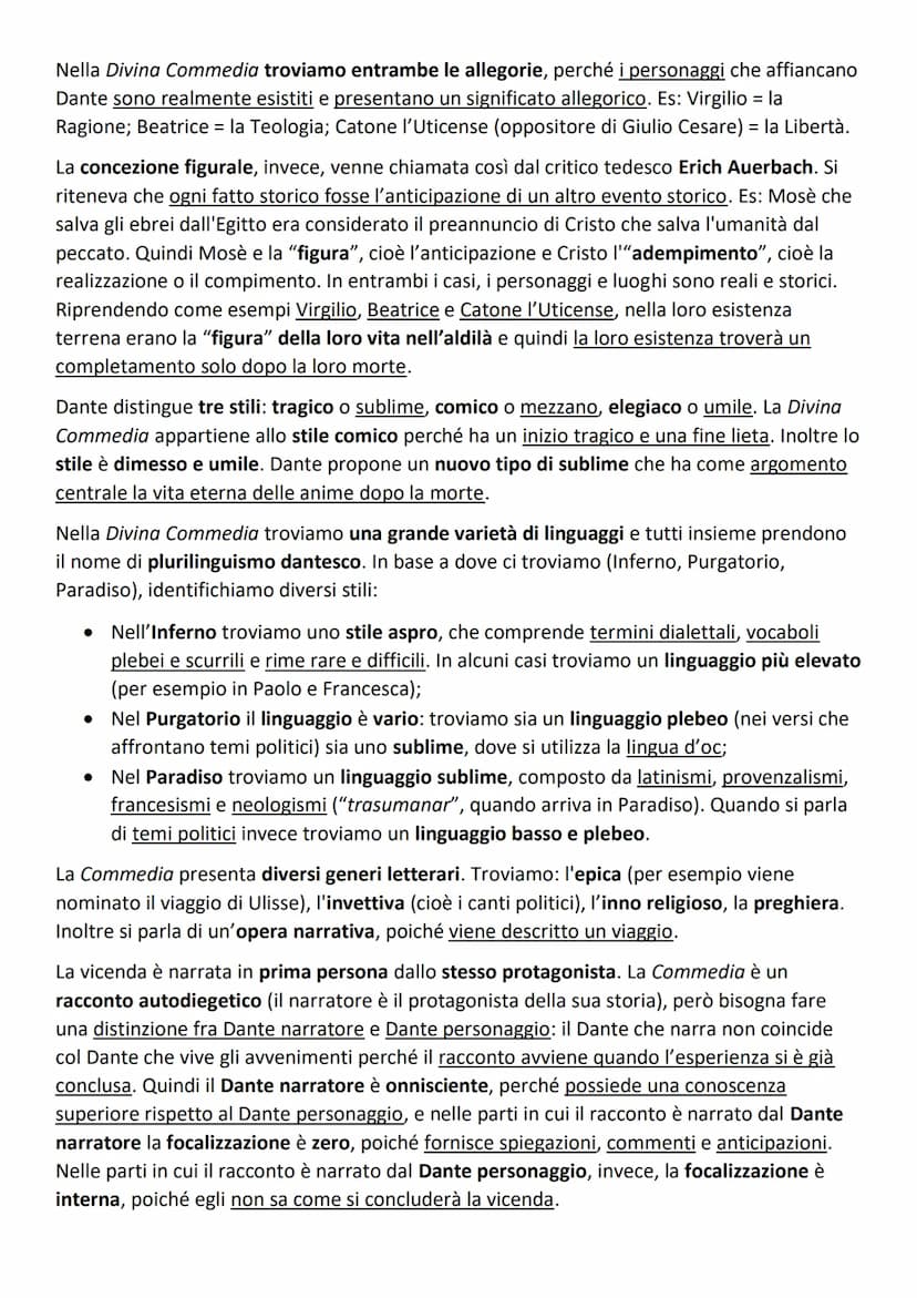 DANTE ALIGHIERI
LA VITA
Dante nacque a Firenze nel 1265. La sua famiglia faceva parte della piccola nobiltà cittadina
ed era di parte guelfa