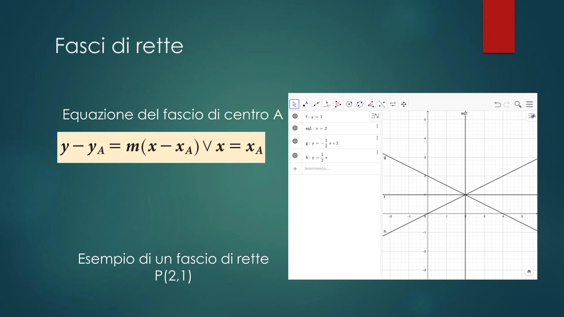 PIANO CARTESIANO E
RETTA a cura di Emanuele Merletti
SCQ=
+
f: y = 2x+6
Inserimento...
EN
-6
-4
-2
12
10
8
6
2
0
-2
6
Esempio di una retta: 