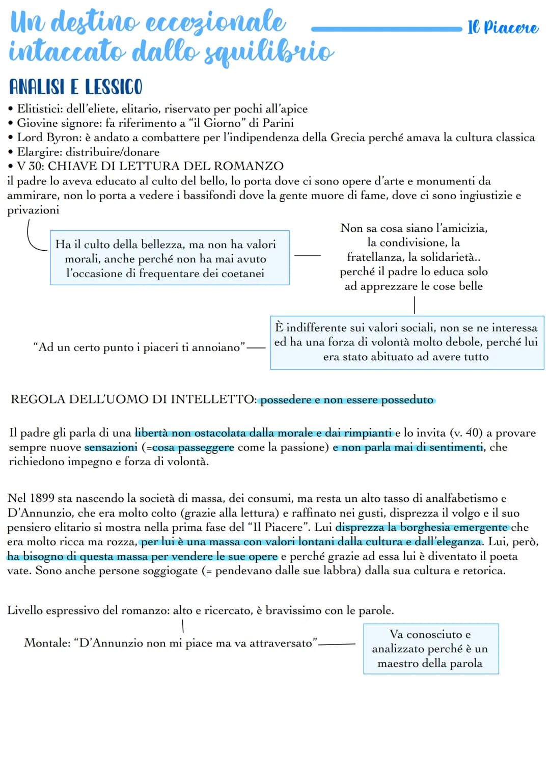 <h2 id="iromanzididannunzio">I romanzi di D'Annunzio</h2>
<p>Solo nel terzo libro (in particolare in due poesie) lui toglie i panni del poet