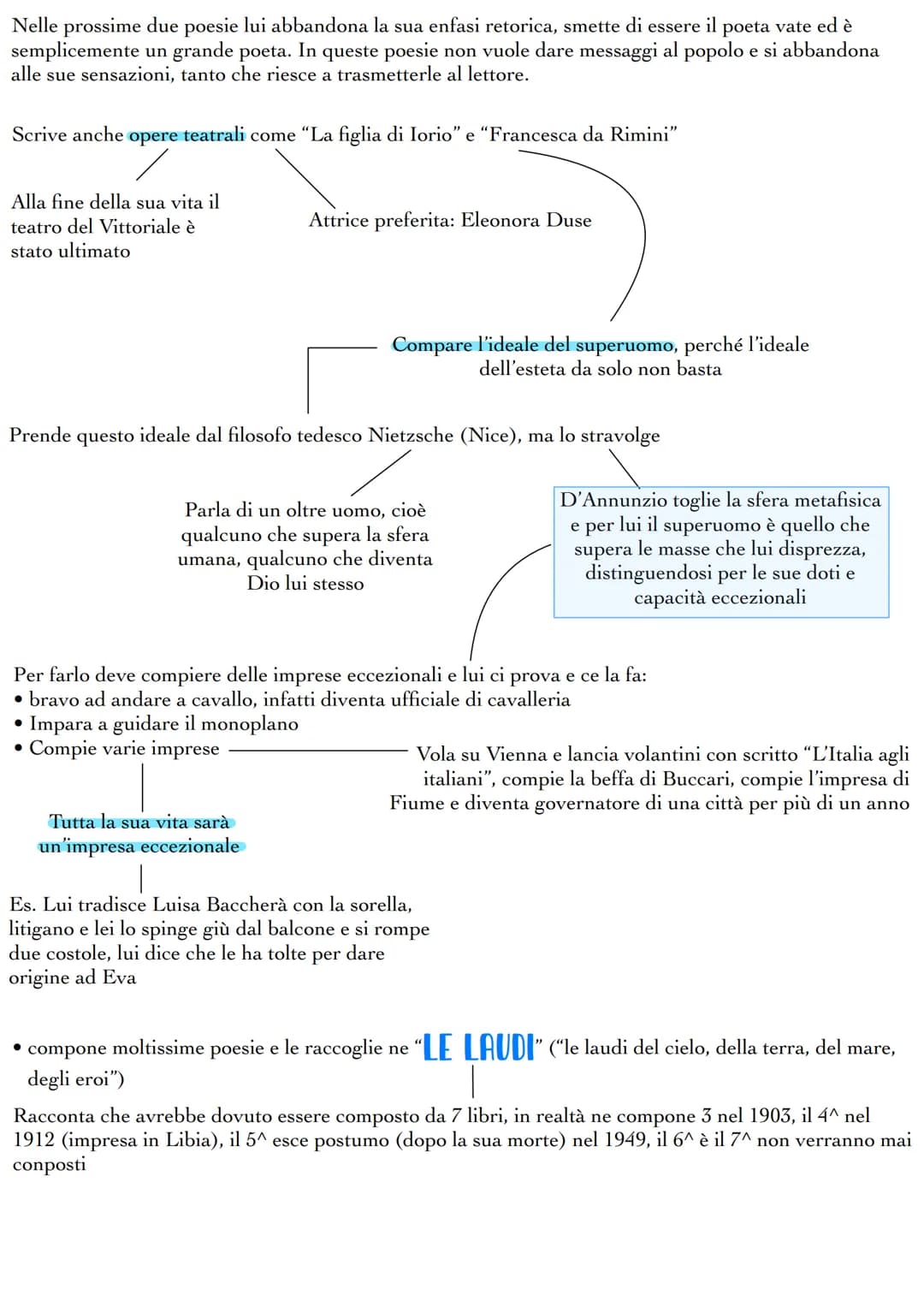 <h2 id="iromanzididannunzio">I romanzi di D'Annunzio</h2>
<p>Solo nel terzo libro (in particolare in due poesie) lui toglie i panni del poet