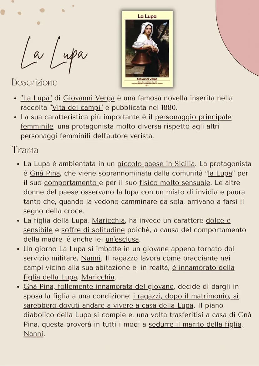 I caratteri del Verismo
• II Verismo si distingue dal Naturalismo per vari caratteri:
●
●
Verigma
●
l'amore per il vero;
l'osservazione e l'