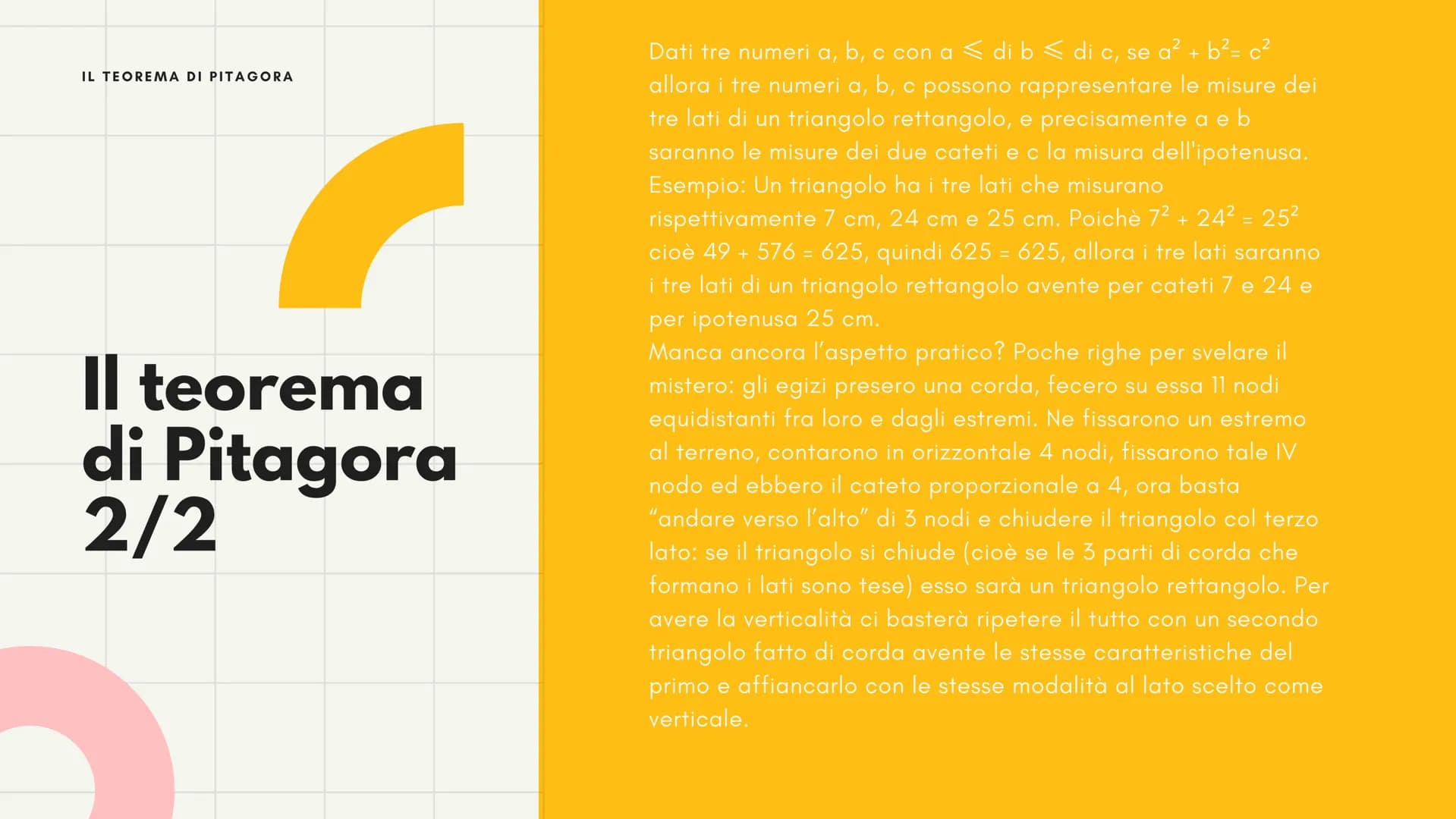 11
I triangoli
Luce Ruffato I TRIANGOLI
Introduzione
Un triangolo è un poligono con tre lati,
tre vertici, tre angoli, tre altezze, tre
medi