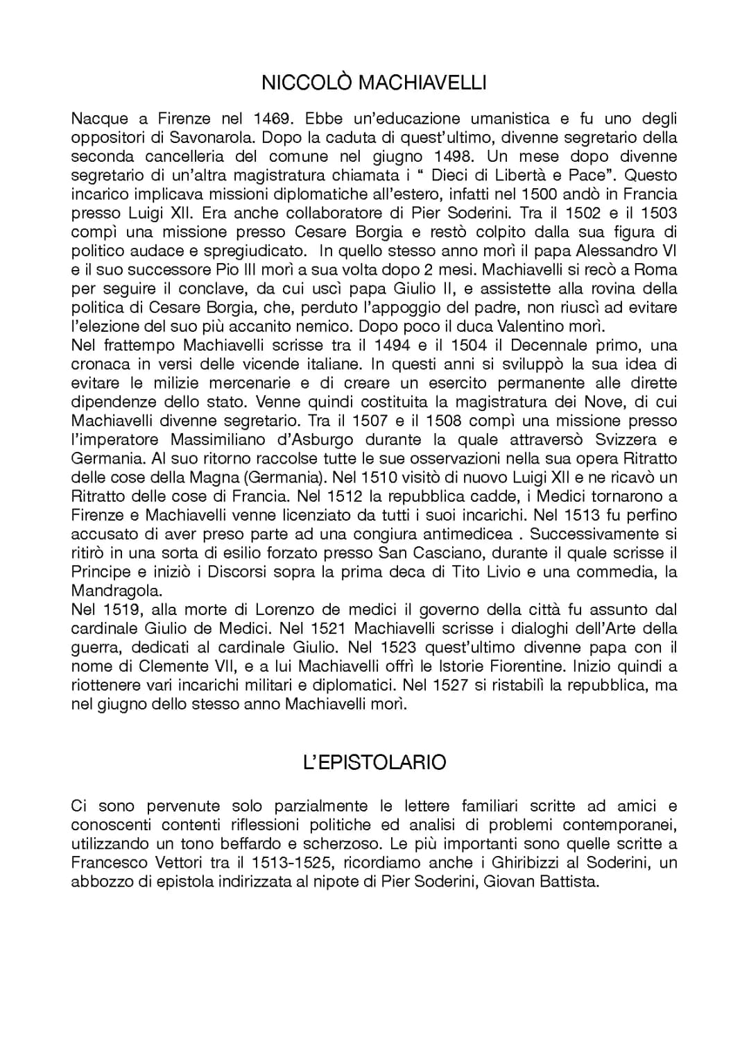 Niccolò Machiavelli