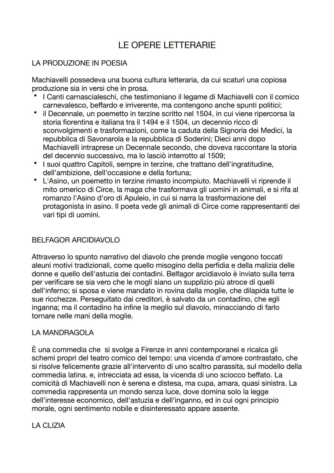 NICCOLÒ MACHIAVELLI
Nacque a Firenze nel 1469. Ebbe un'educazione umanistica e fu uno degli
oppositori di Savonarola. Dopo la caduta di ques