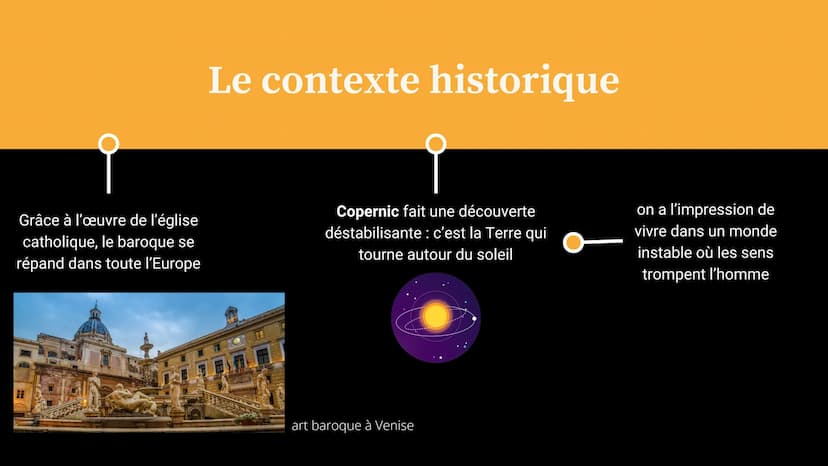 LITTÉRATURE FRANÇAISE
LE BAROQUE
REHELEN RESY Qu'est-ce que le
baroque ?
MOUVEMENT LITTÉRAIRE
Commence vers 1580 mais sera
important pour to