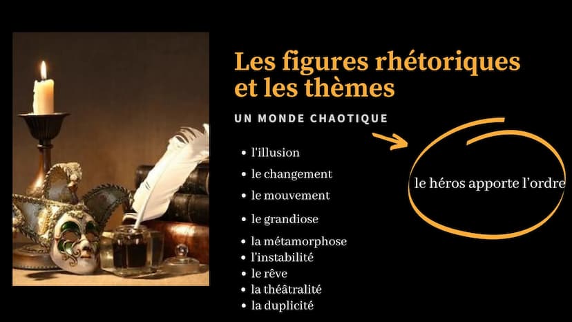 LITTÉRATURE FRANÇAISE
LE BAROQUE
REHELEN RESY Qu'est-ce que le
baroque ?
MOUVEMENT LITTÉRAIRE
Commence vers 1580 mais sera
important pour to