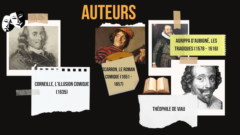 LITTÉRATURE FRANÇAISE
LE BAROQUE
REHELEN RESY Qu'est-ce que le
baroque ?
MOUVEMENT LITTÉRAIRE
Commence vers 1580 mais sera
important pour to