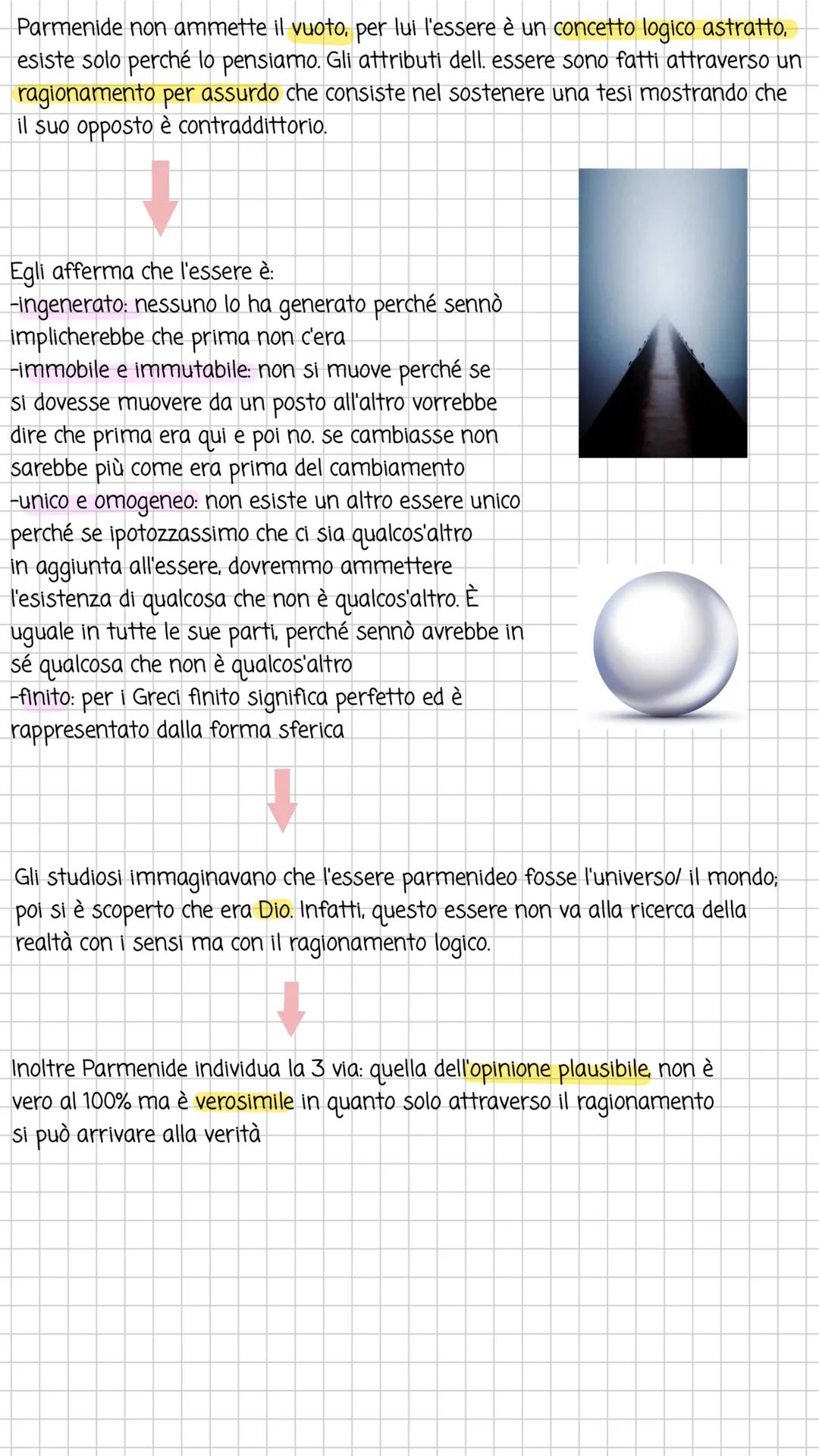 # Parmenide

Nel sud Italia, a Elea nasce la scuola eleatica, simile per molti aspetti a quella pitagorica.
Parmenide nasce a Elea nel 450 a
