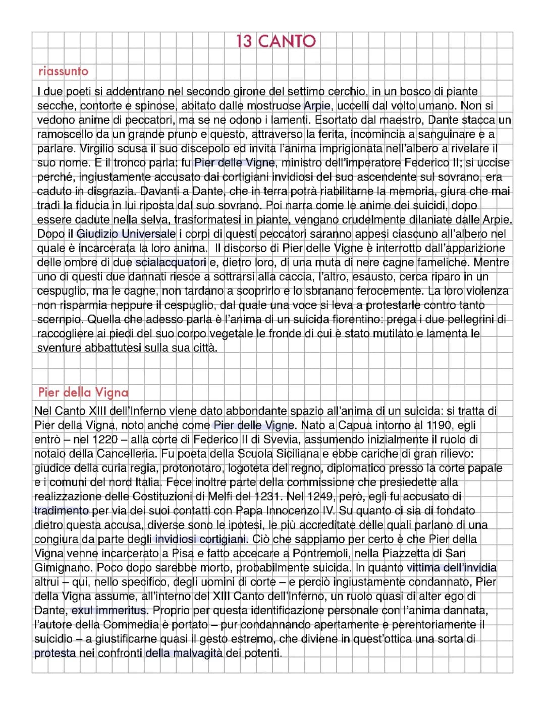 13 canto inferno 
