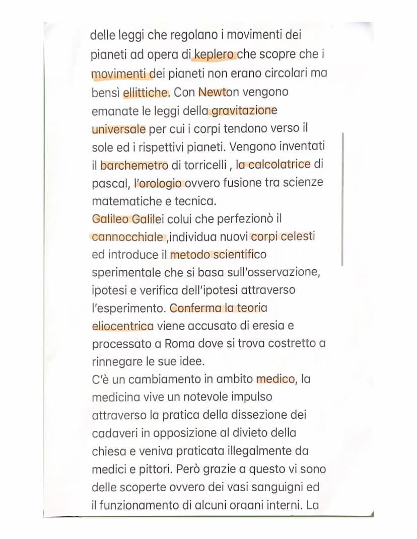 Rivoluzione scientifica
Nel 600 ha origine quel complesso
fenomeno che prende il nome di rivoluzione
scientifica. Cambia la visione della na