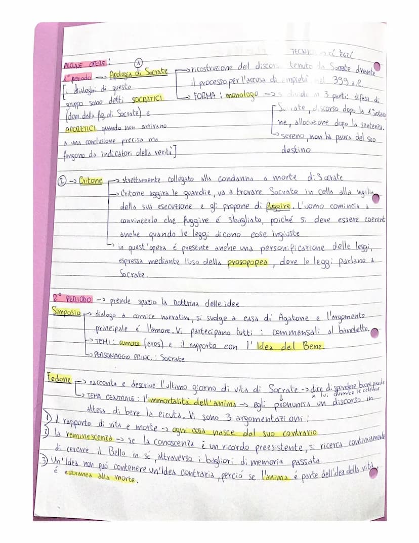 PLATONE
BIOGRAFIA
Nasce ad Atene da una famiglia aristocratica -paolre- discendente di re Codro
'll suo vero nome era Aristocle 428-427 d.e.