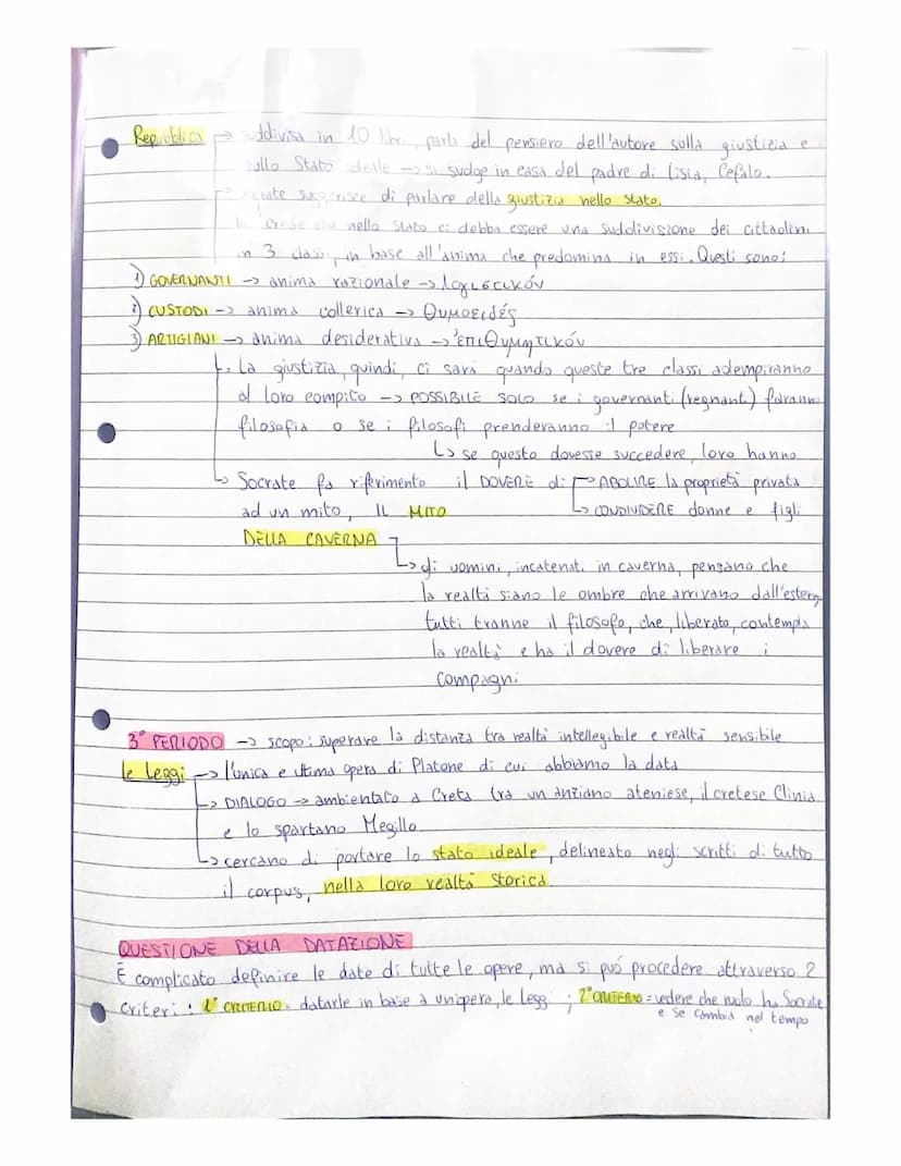 PLATONE
BIOGRAFIA
Nasce ad Atene da una famiglia aristocratica -paolre- discendente di re Codro
'll suo vero nome era Aristocle 428-427 d.e.