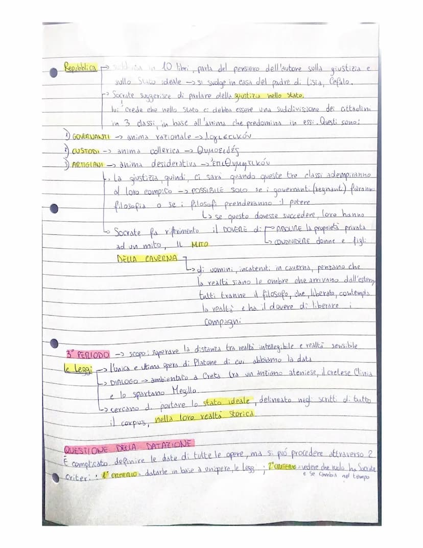 PLATONE
BIOGRAFIA
Nasce ad Atene da una famiglia aristocratica -paolre- discendente di re Codro
'll suo vero nome era Aristocle 428-427 d.e.