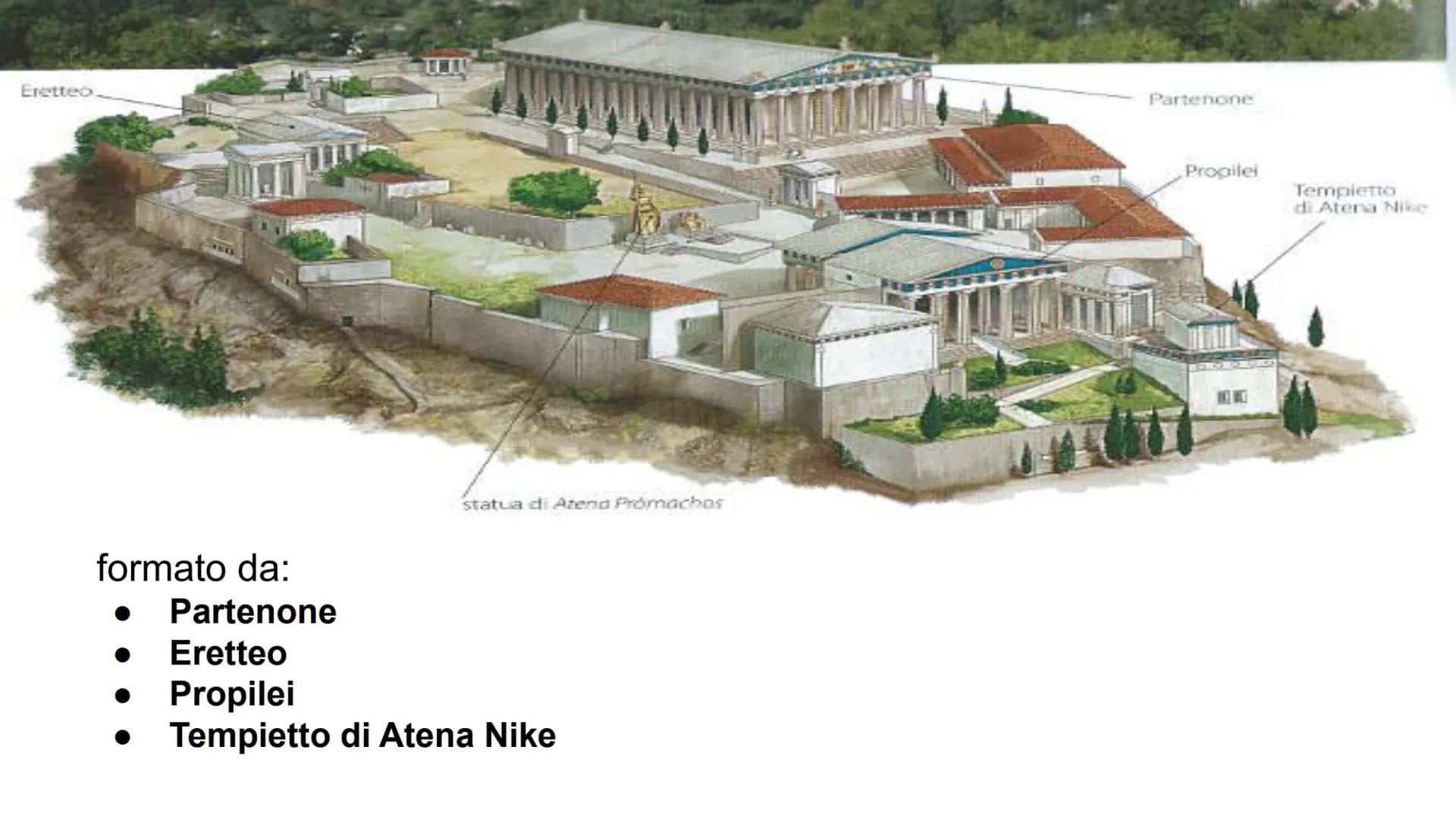
<h2 id="ipropilei">I Propilei</h2>
<p>I Propilei costituiscono l'ingresso monumentale all'acropoli di Atene, realizzato tra il 437 e il 432