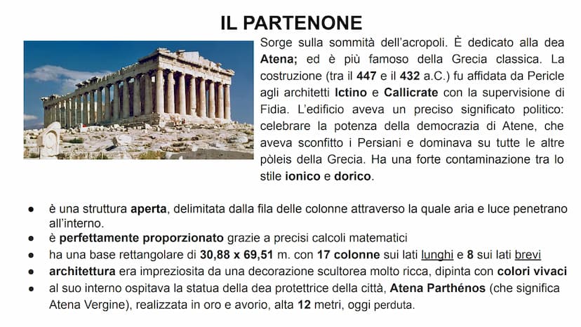 
<h2 id="ipropilei">I Propilei</h2>
<p>I Propilei costituiscono l'ingresso monumentale all'acropoli di Atene, realizzato tra il 437 e il 432
