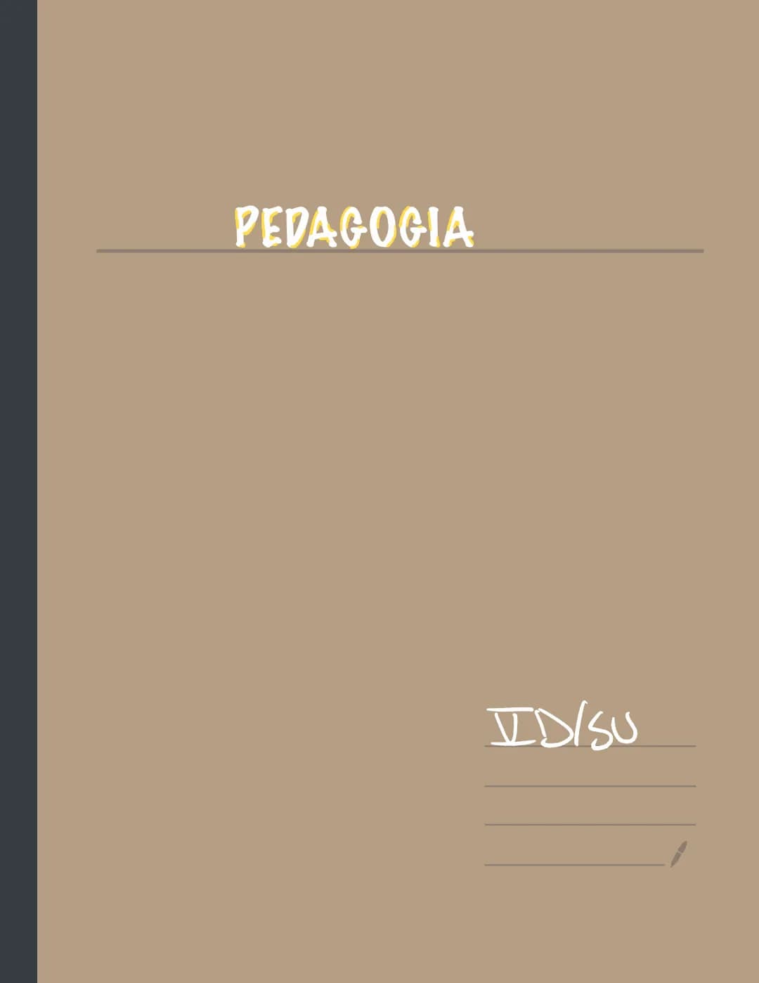 PEDAGOGIA
ID/SU PEDAGOGIA
L'Esperienza delle scuole nuove
Dopo l'industrializzazione, alla fine dell'800, si affermò la società borghese e c