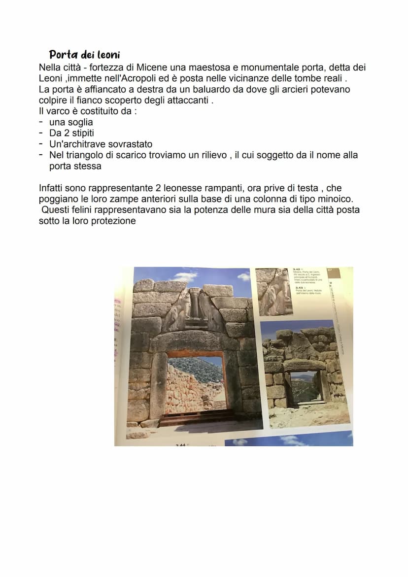 I micenei
La civiltà Micenea fu erede diretta è naturale di quella cretese.
Per studiare questa civiltà la dividiamo in 3 periodi :
-
micene