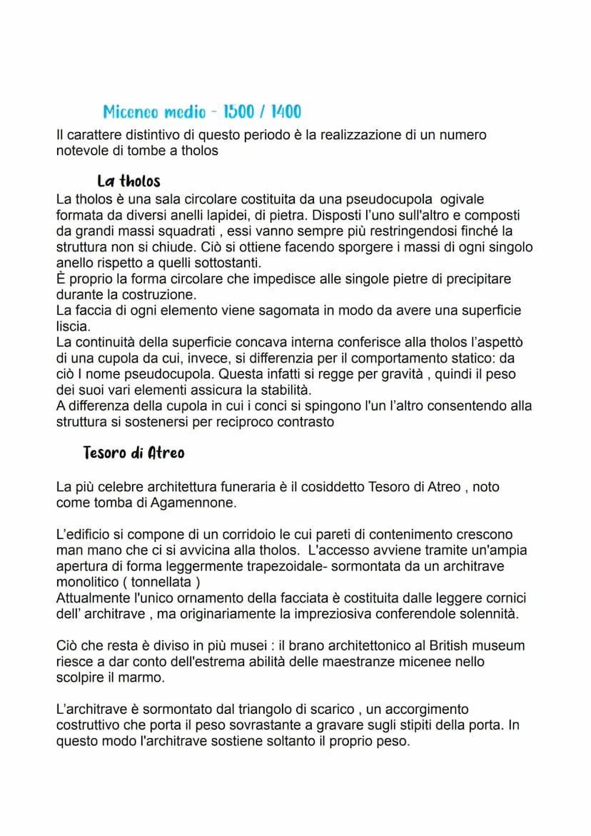 I micenei
La civiltà Micenea fu erede diretta è naturale di quella cretese.
Per studiare questa civiltà la dividiamo in 3 periodi :
-
micene