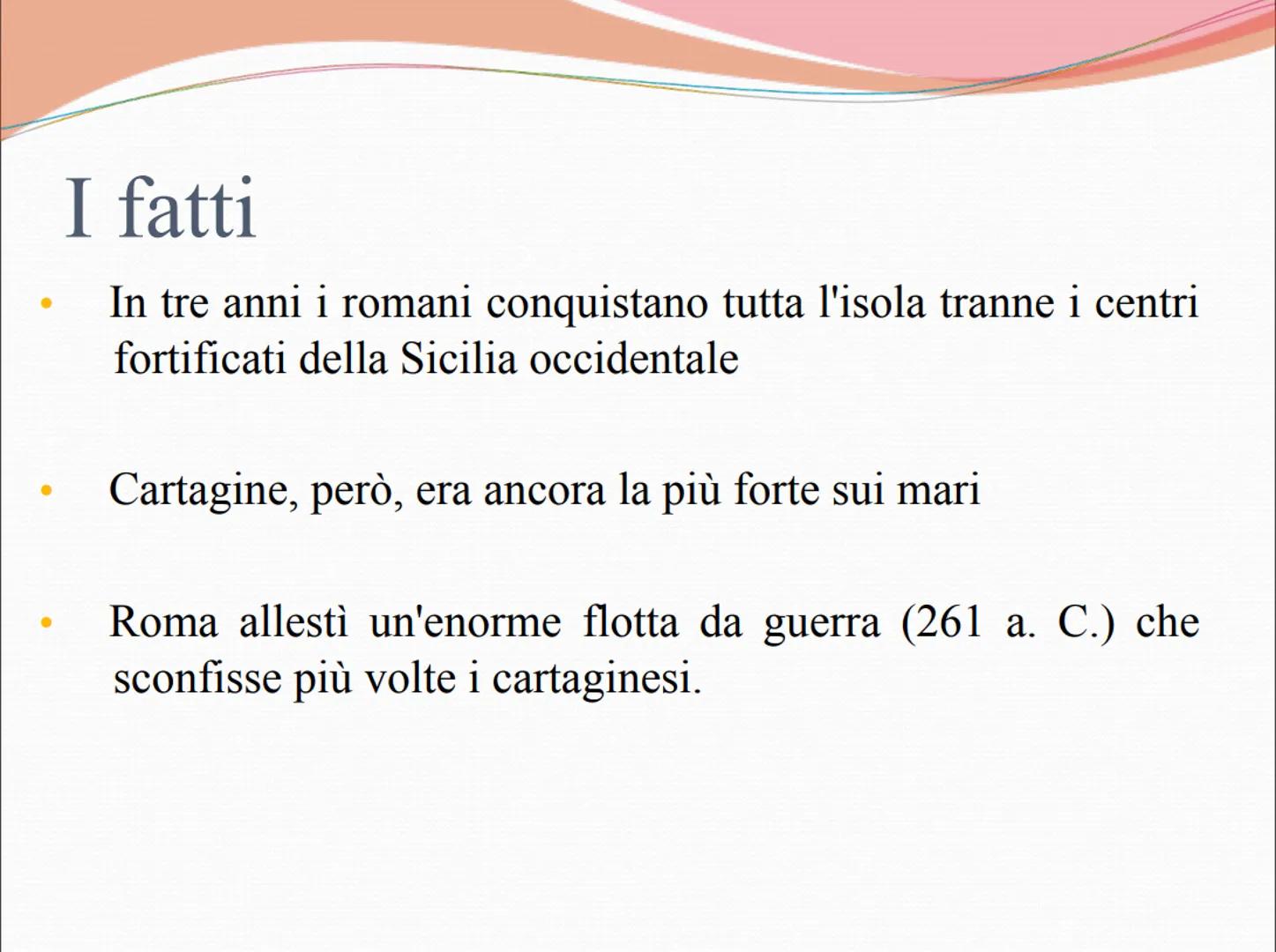 LE GUERRE PUNICHE
ROMA VS CARTAGINE Che cosa sono?
Guerre combattute tra Romani e Cartaginesi (chiamati
anche Puni)
Cartagine era stata fond