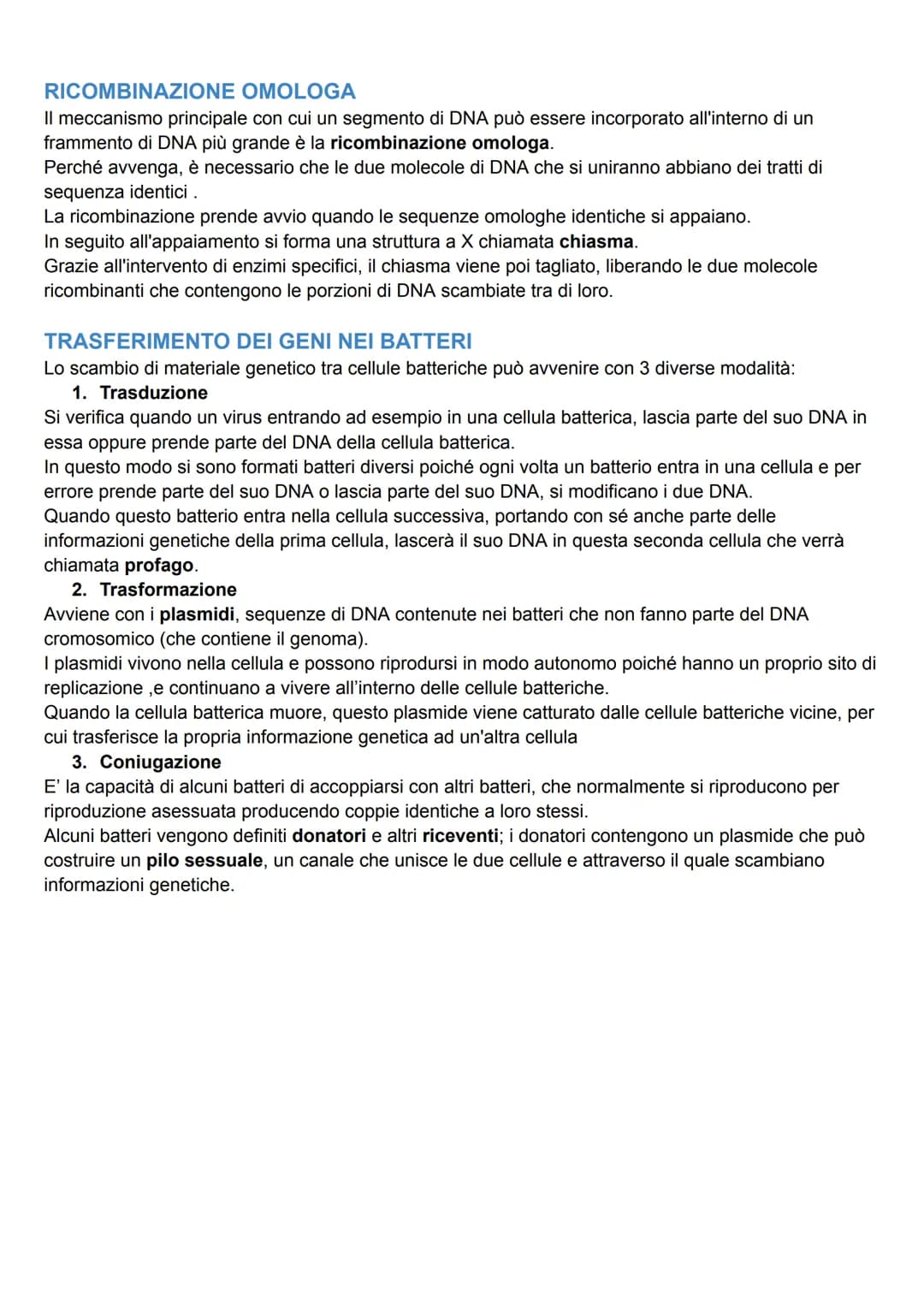 # DAL DNA ALLA GENETICA DEI MICRORGANISMI

STRUTTURA MOLECOLA DI DNA
Le informazioni genetiche di tutti gli organismi viventi sono contenute