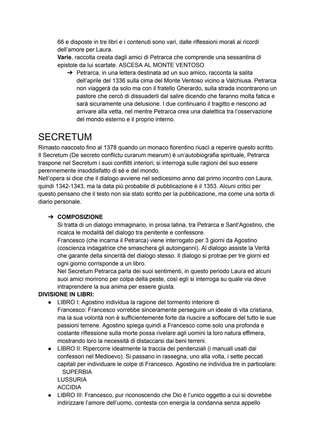 # FRANCESCO PETRARCA

## VITA

Francesco nasce ad Arezzo il 20 luglio 1304, Francesco cambierà il cognome in Petrarca
per dargli più musical