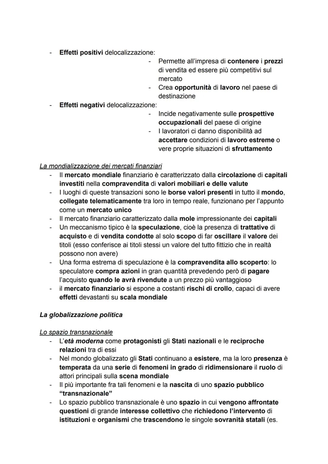 
<p>La globalizzazione è un termine entrato nel lessico delle scienze umane solo in tempi relativamente recenti, in rapida diffusione a part