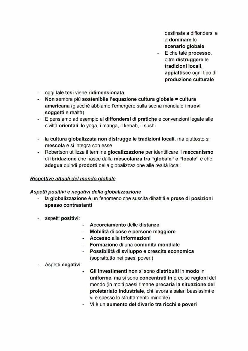 
<p>La globalizzazione è un termine entrato nel lessico delle scienze umane solo in tempi relativamente recenti, in rapida diffusione a part