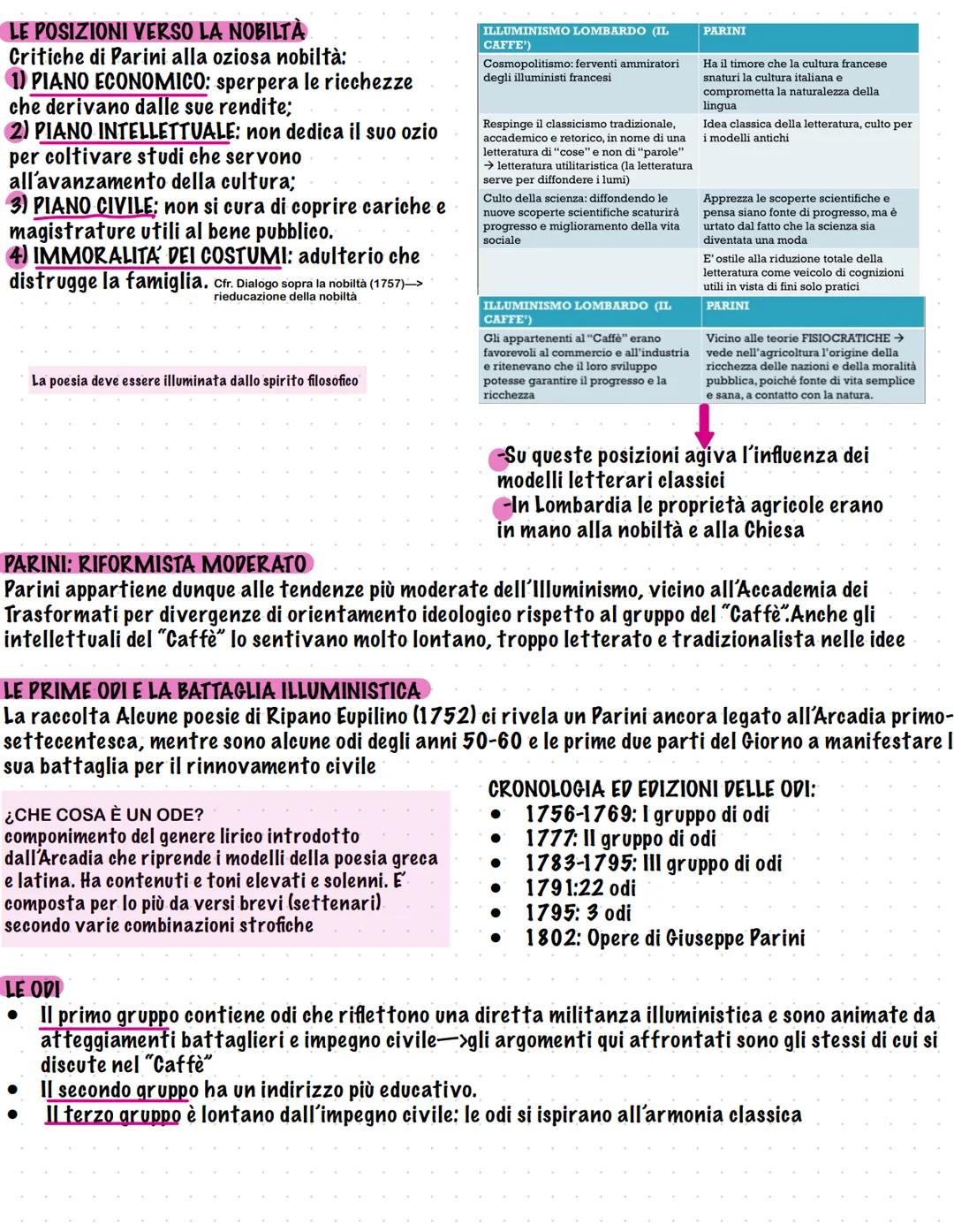 
<p>Giuseppe Parini (poi Parino) nacque nel 1729 a Bosisio in Brianza da una famiglia di modeste condizioni. A 10 anni si trasferì a Milano 