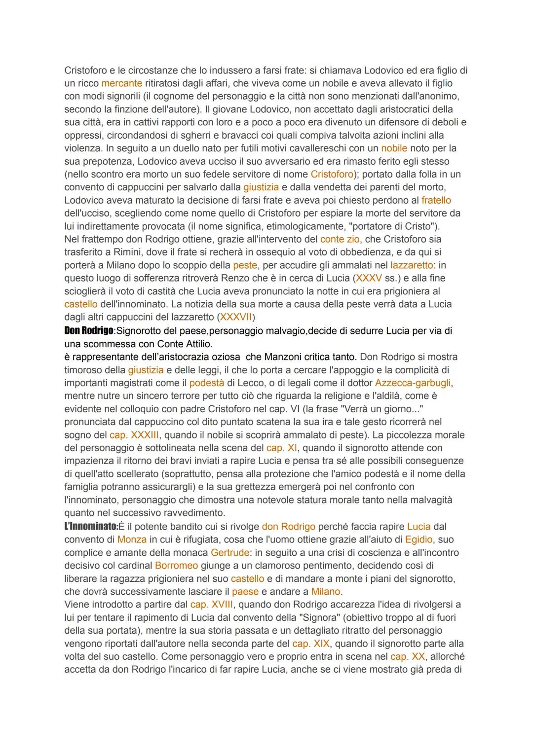 # Personaggi Promessi sposi

## I PRINCIPALI

Don Abbondio: lo incontriamo per la prima volta nel 1 capitolo, è il curato del paese di Lucia