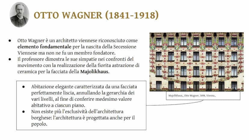 KLIMT
e la
Secessione
Viennese
ABDELRAHMAN AYA & MARINA ELENA La Secessione
Viennese
Alla fine dell'Ottocento Vienna è tra i luoghi in
Europ