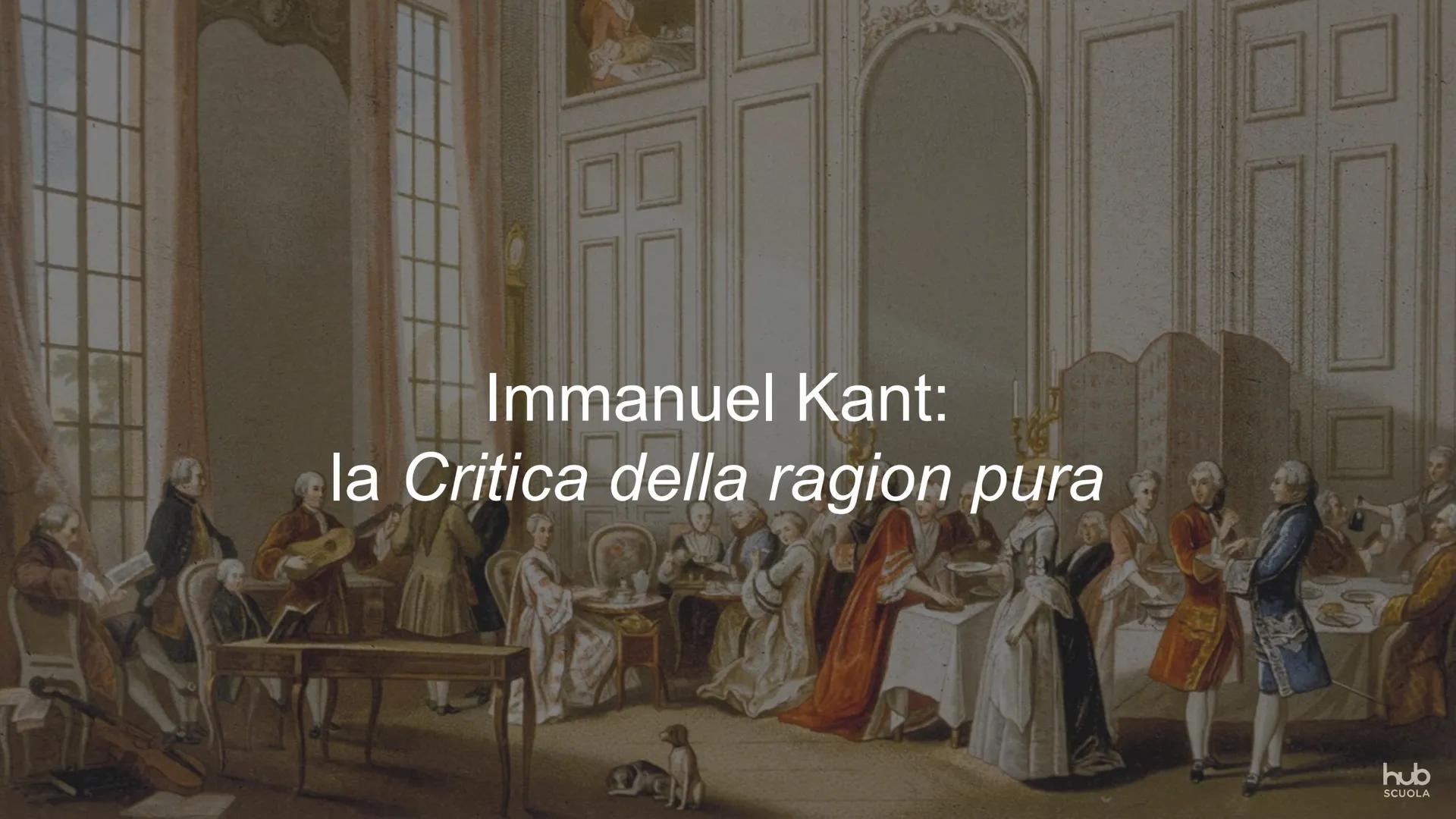 Immanuel Kant:
F
la Critica della ragion pura
hub
SCUOLA LA CRITICA DELLA RAGION PURA
IL "PROCESSO" ALLA METAFISICA
Kant immagina la Critica