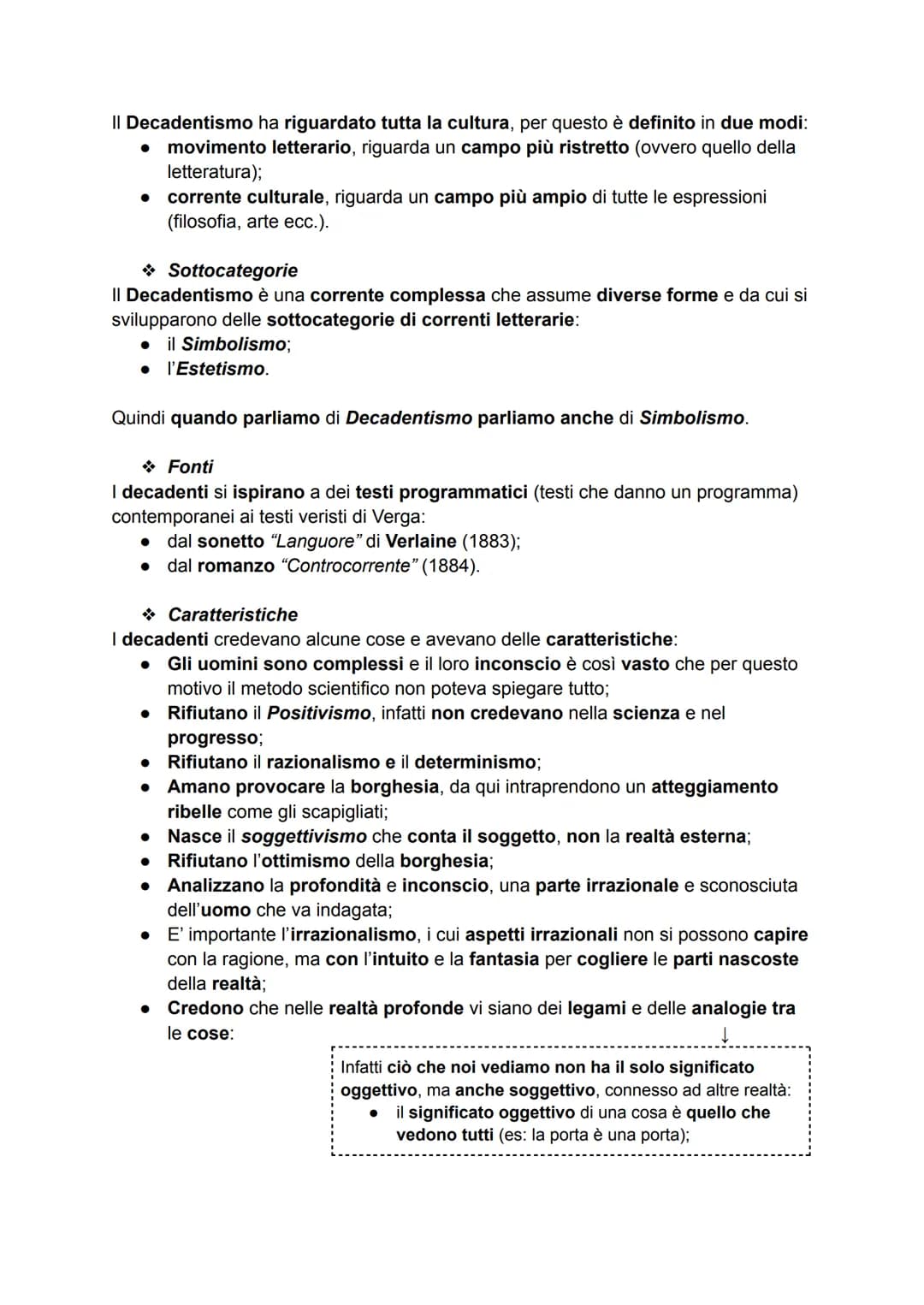 FINE 800
Alla fine del secolo il Positivismo andò in crisi, perchè ben presto ci si rese conto
che non spiegava bene la realtà e che la psic