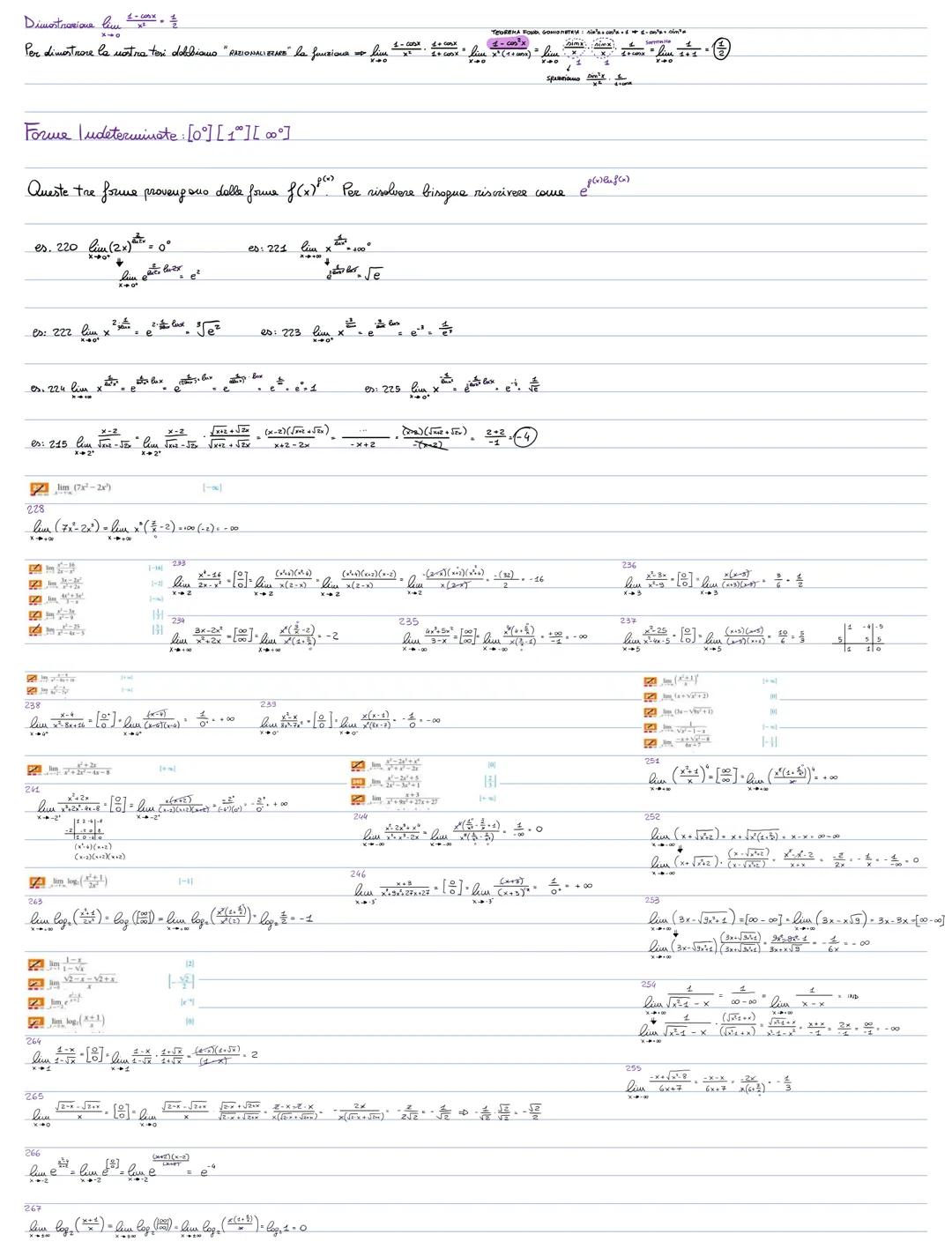 # LIMITI DI FUNZIONI

Premesse: per l'insieme IN: 50,1,2,3,... } mau ci sono PUNTI DI ACCUMULAZIONE eccetto +00 (Per definizione gli intorni