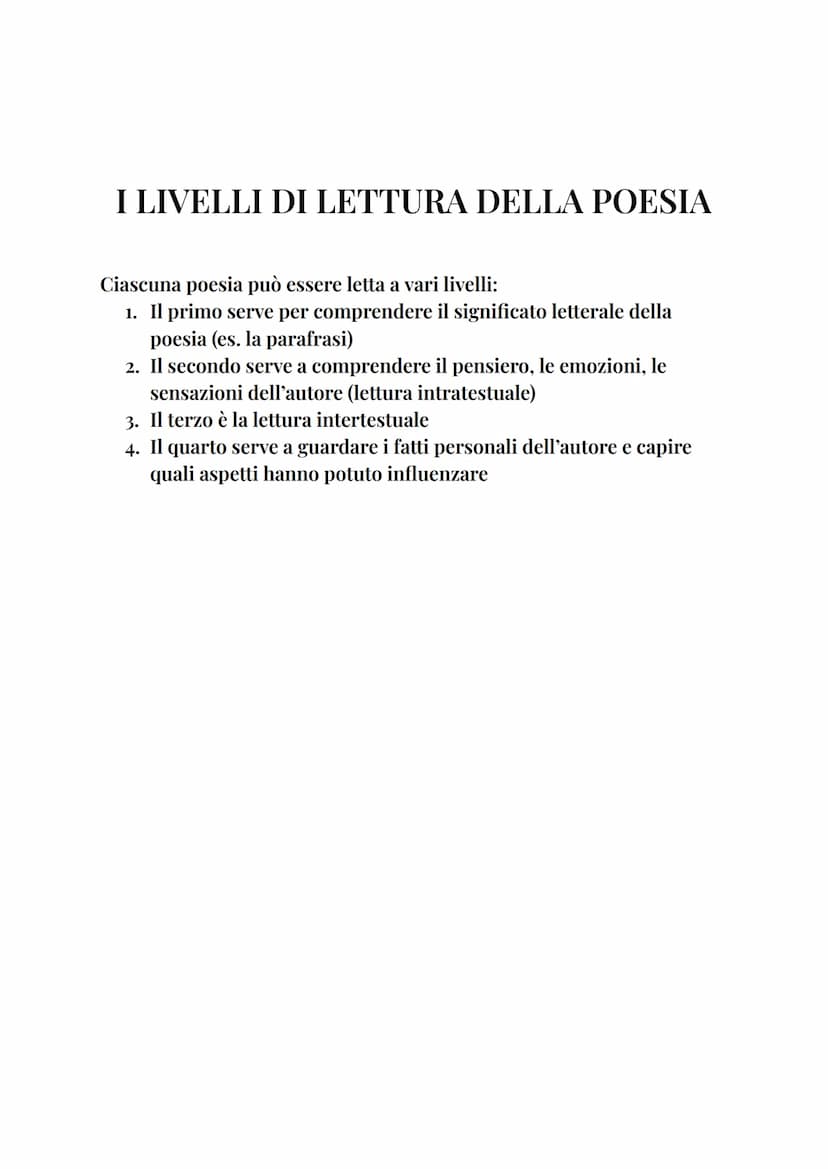 POESIA
DEFINIZIONE: componimento scritto in versi
AUTORE: colui che ha scritto il testo
IO LIRICO: colui che "prende parola" nel testo
INTER