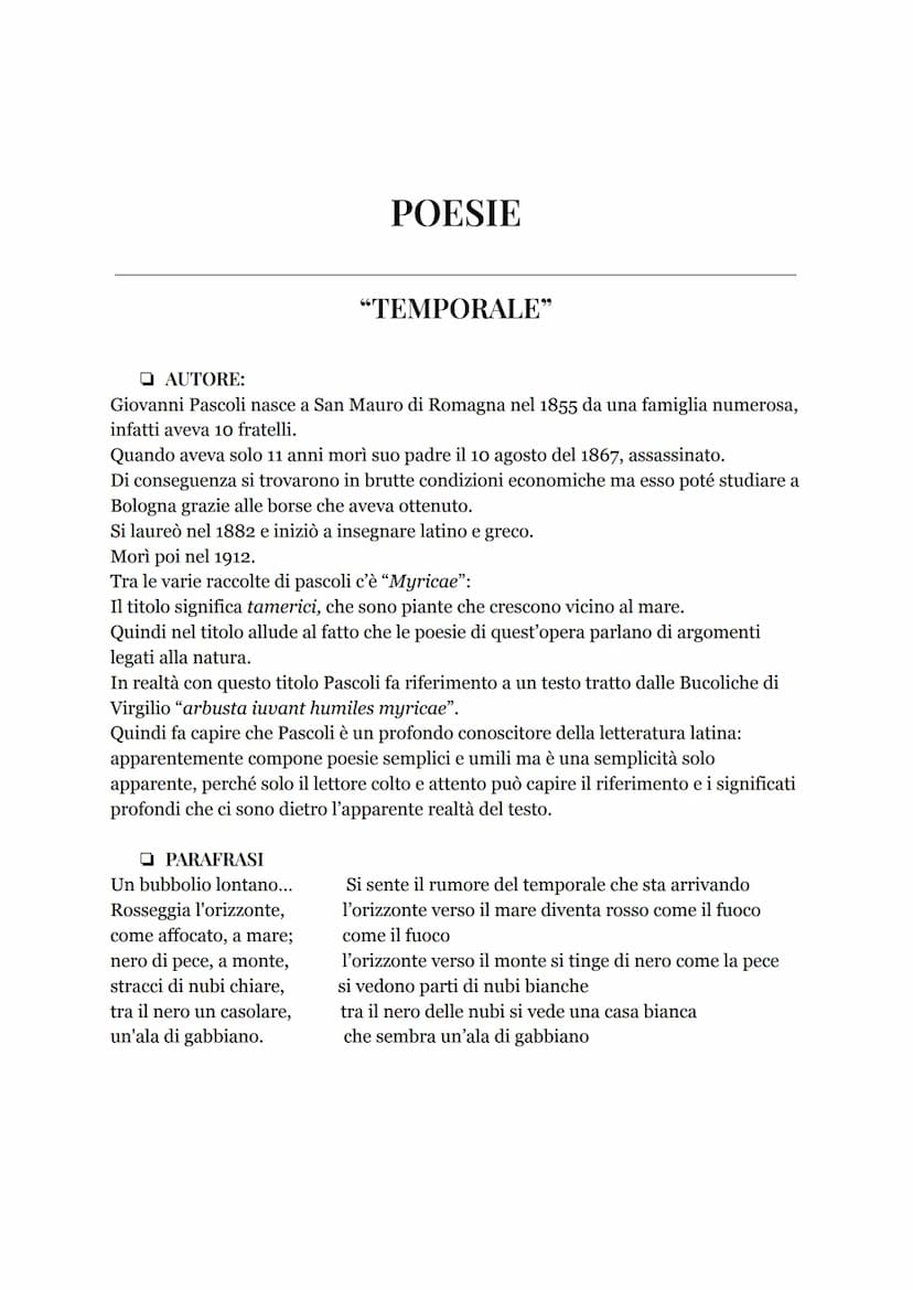 POESIA
DEFINIZIONE: componimento scritto in versi
AUTORE: colui che ha scritto il testo
IO LIRICO: colui che "prende parola" nel testo
INTER