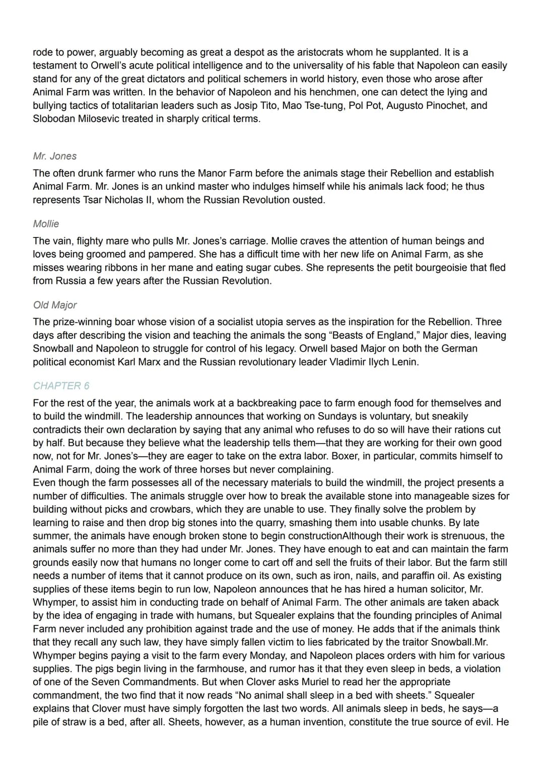 ANIMAL FARM NOTES
-it is a sort of a novel
-criticism about russian revolution in an allegorical farm
-manipulation of the mass with languag