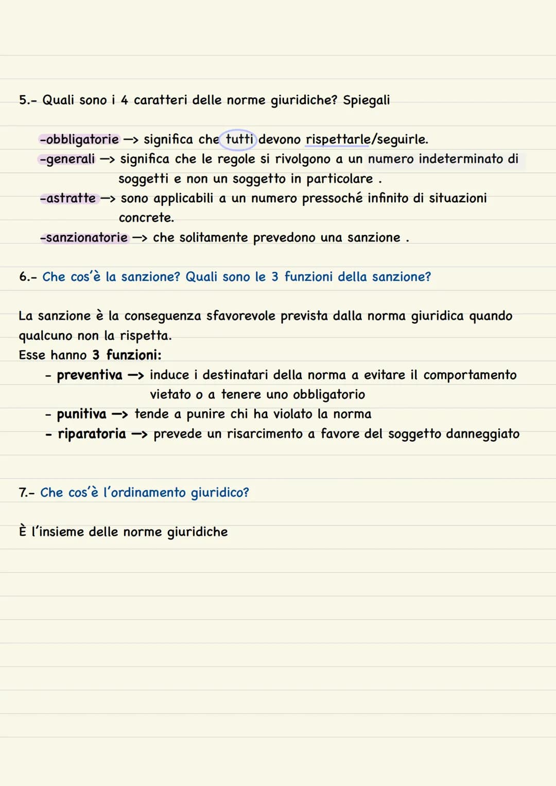 DIRITTO ED
ECONOMIA CAPITOLO 1:
1.- Che cos'è il diritto in senso oggettivo? Fanne uno esempio
Il diritto in senso oggettivo è l'insieme del