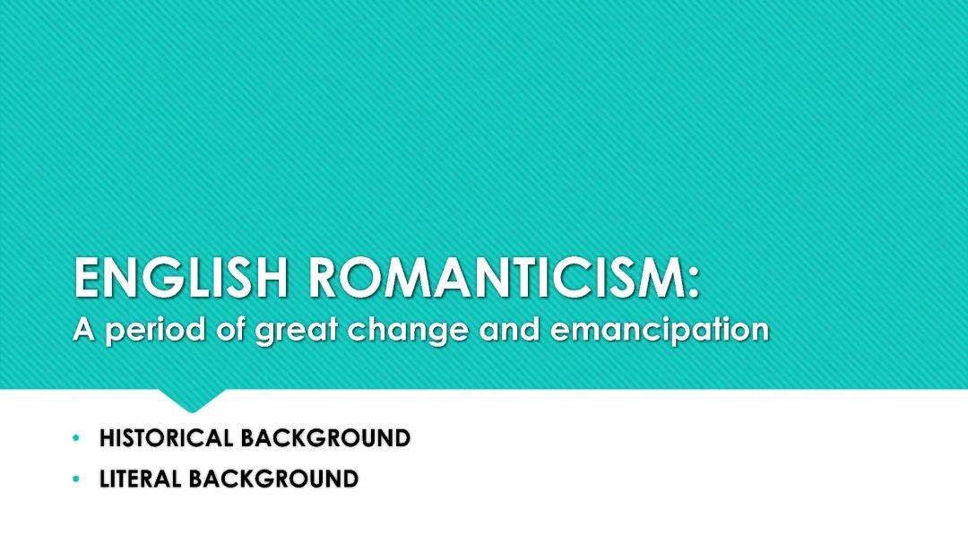 Exploring the Romantic Age: An Artistic Era