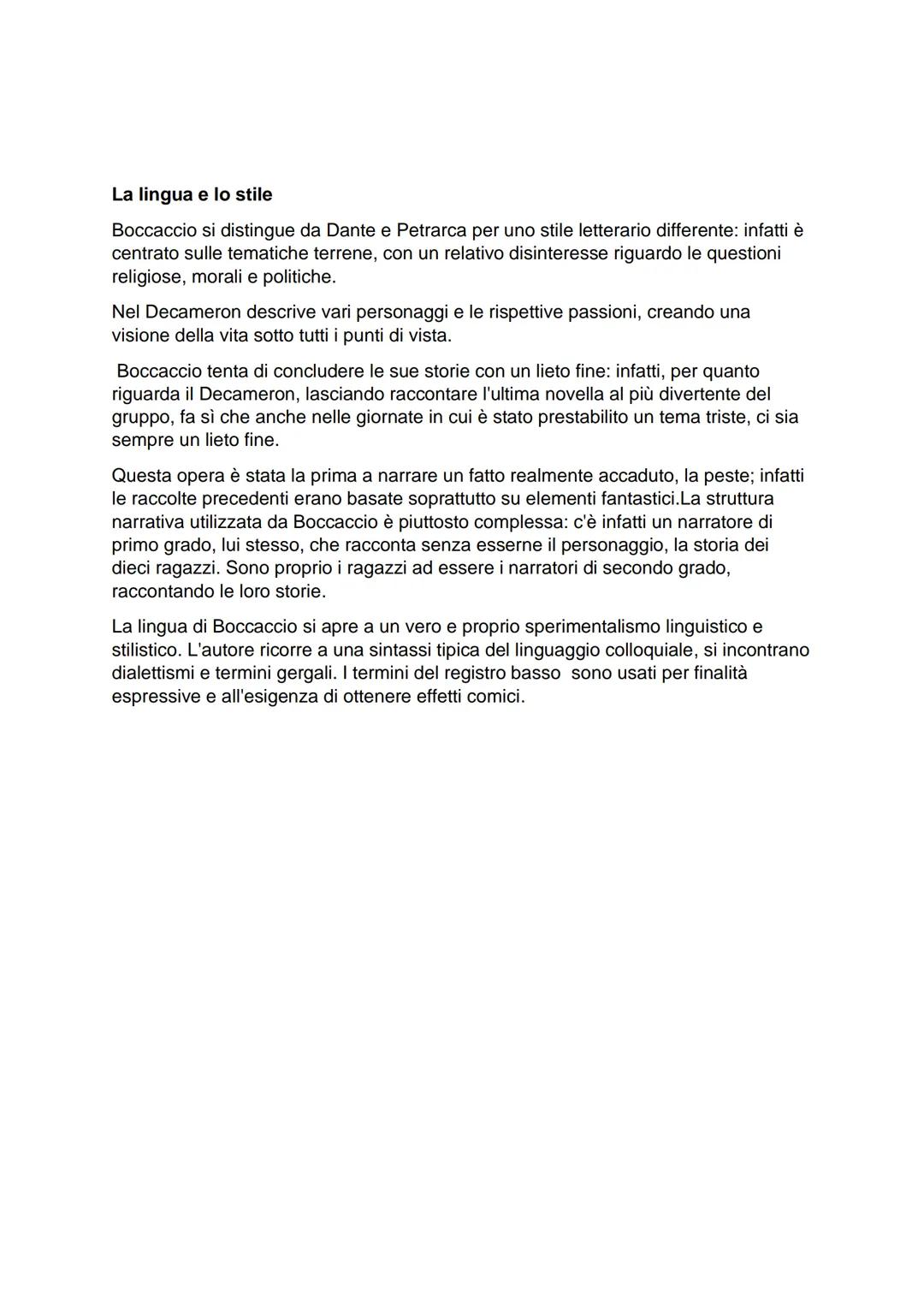 # GIOVANNI BOCCACCIO

Giovanni Boccaccio nacque nen 1313, figlio di un mercante nonché padre illegittimo
che, per i primi studi, lo mandò a 