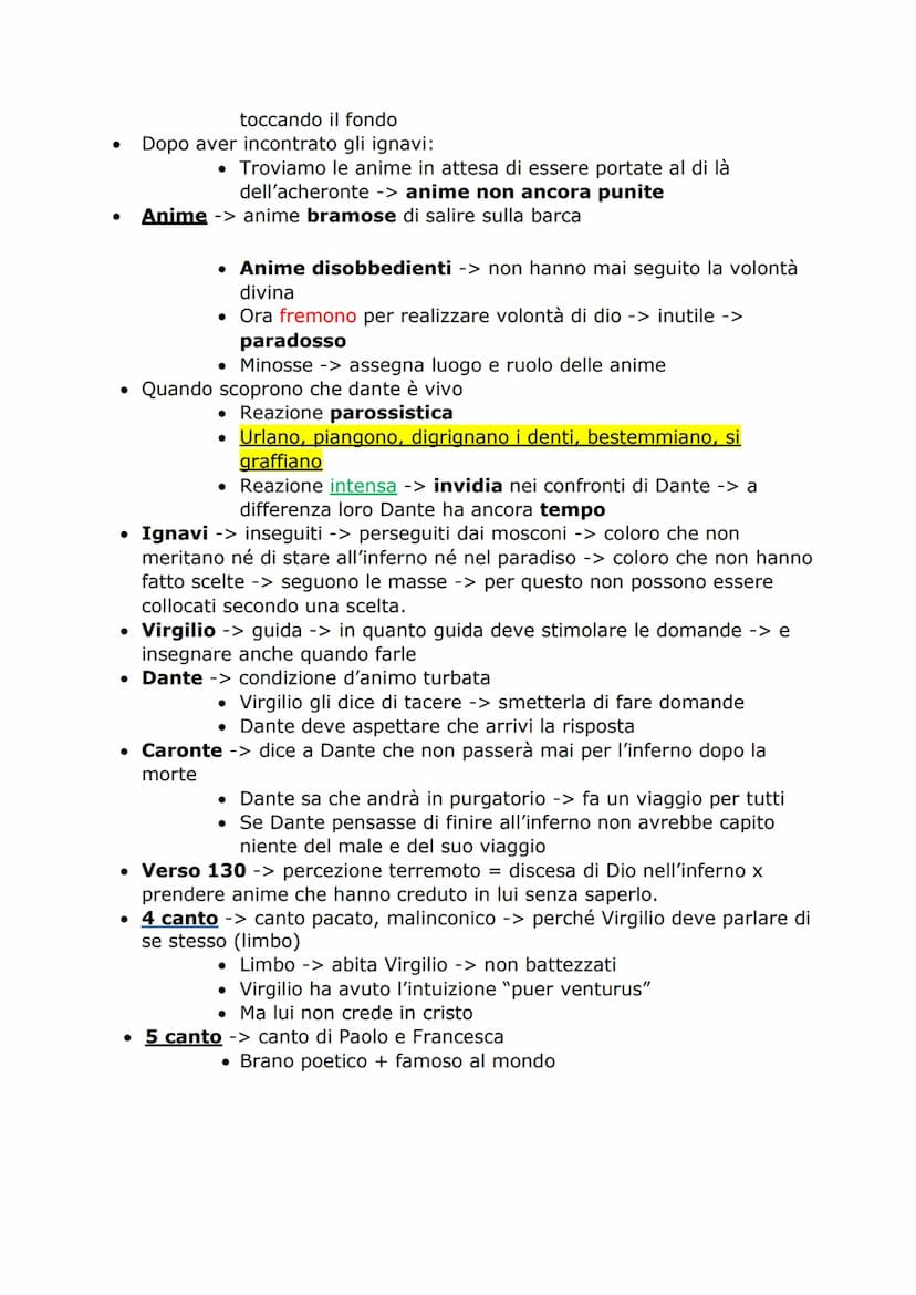 ●
•*1300 -> si conclude vita politica di Dante -> accusato di concussione ->
si era appropriato di denaro pubblico per sé -> accusa cancella