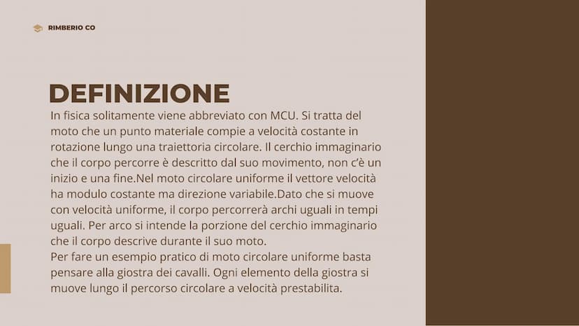 BY SOFIA TAGLIAFERRI
MOTO CIRCOLARE
UNIFORME
C
320
70
290
80
100
280 270 260
80
300
130 120 110 100 90
Justukunti RIMBERIO CO
DEFINIZIONE
In