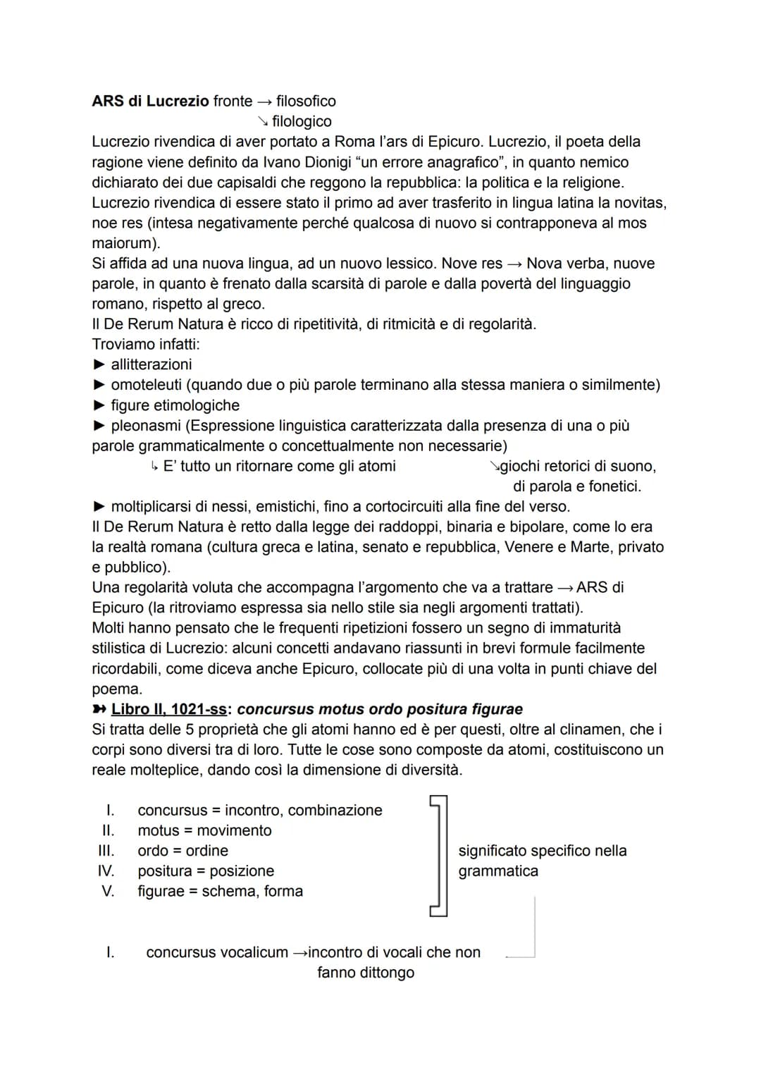 LUCREZIO
VITA
Le notizie biografiche e cronologiche su Tito Lucrezio Caro sono molto controverse
e scarse. Le testimonianze più importanti l
