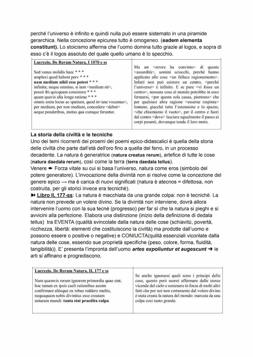 LUCREZIO
VITA
Le notizie biografiche e cronologiche su Tito Lucrezio Caro sono molto controverse
e scarse. Le testimonianze più importanti l